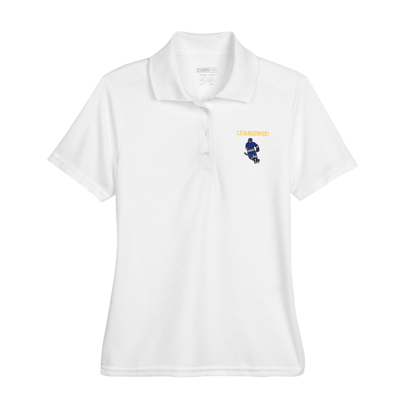 Womens Performance Polo — Shirsey in White