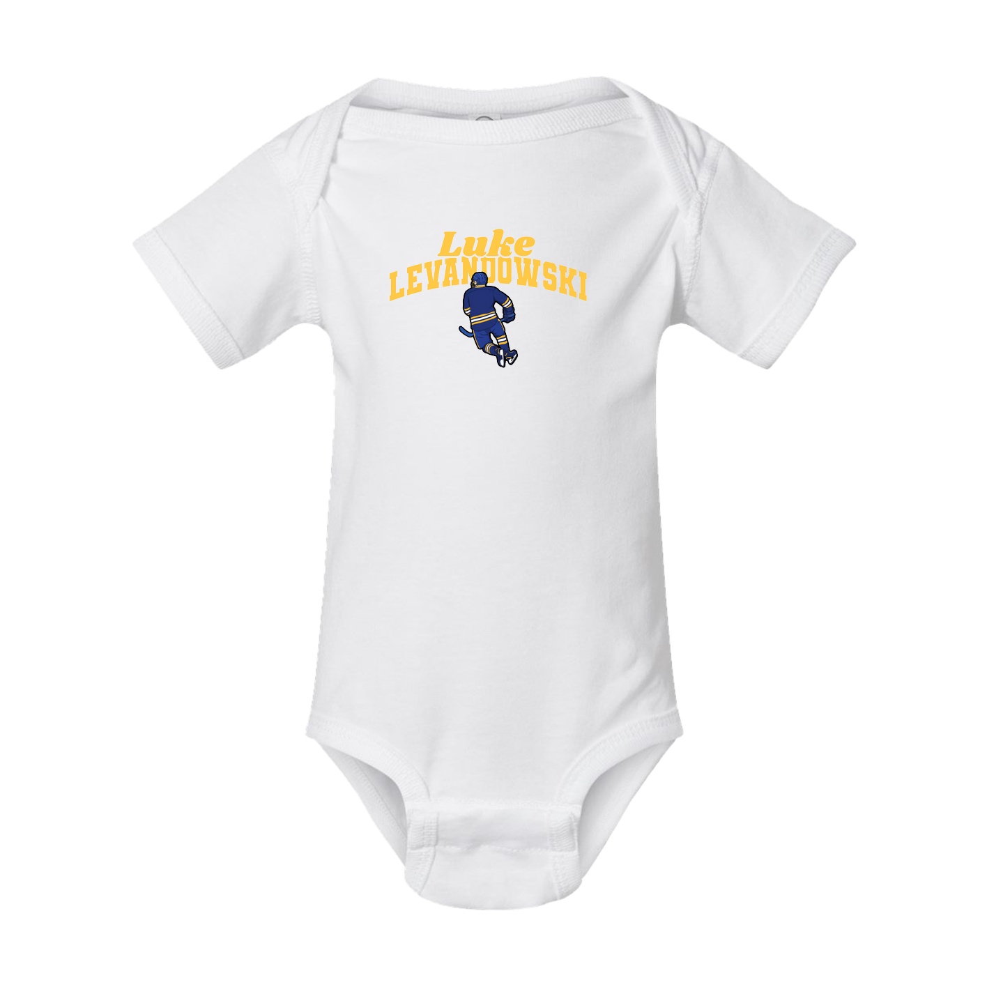 Baby Onesie — Signature Arch in White