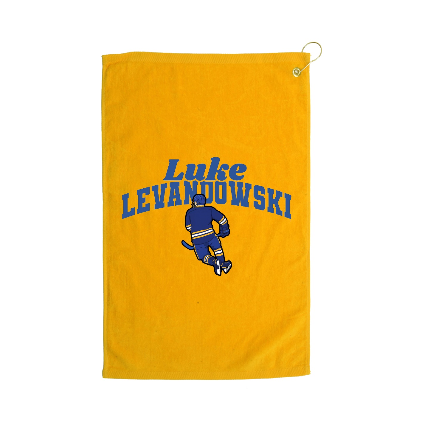 Golf Towel — Signature Arch in Gold