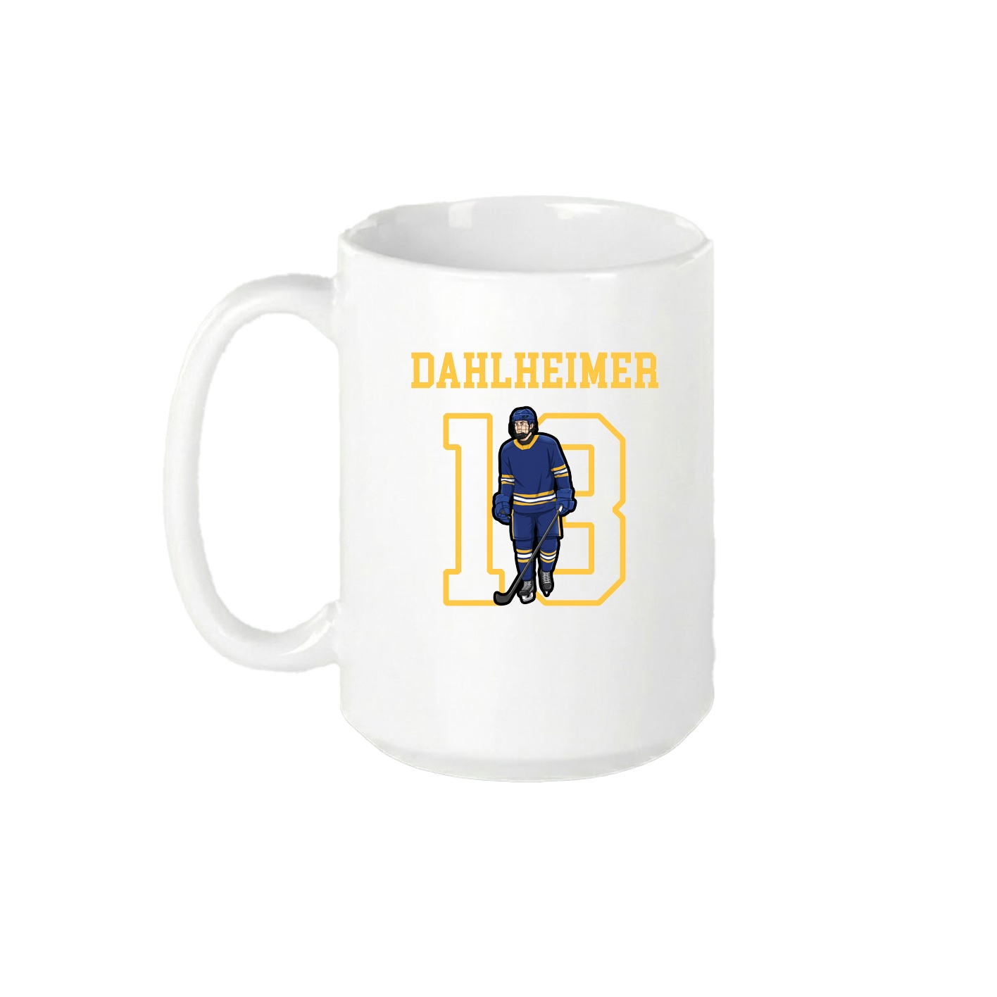 15oz Coffee Mug — Shirsey in White
