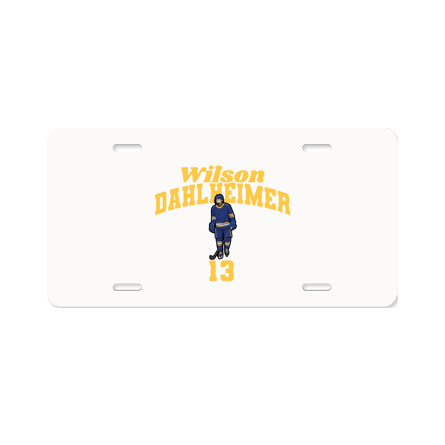 License Plate — Signature Arch in Classic