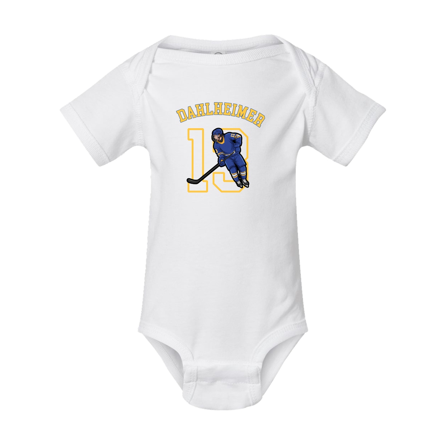 Baby Onesie — Shirsey Arch in White