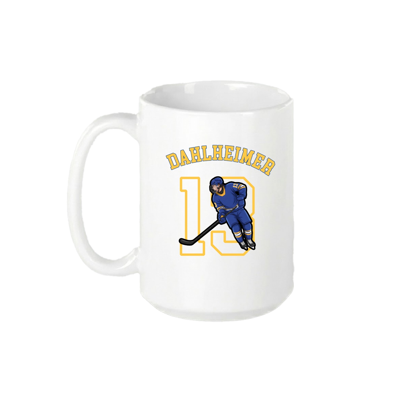 15oz Coffee Mug — Shirsey Arch in White