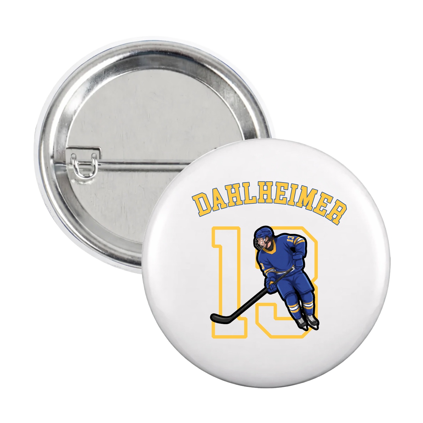 Game Day Button — Shirsey Arch in White