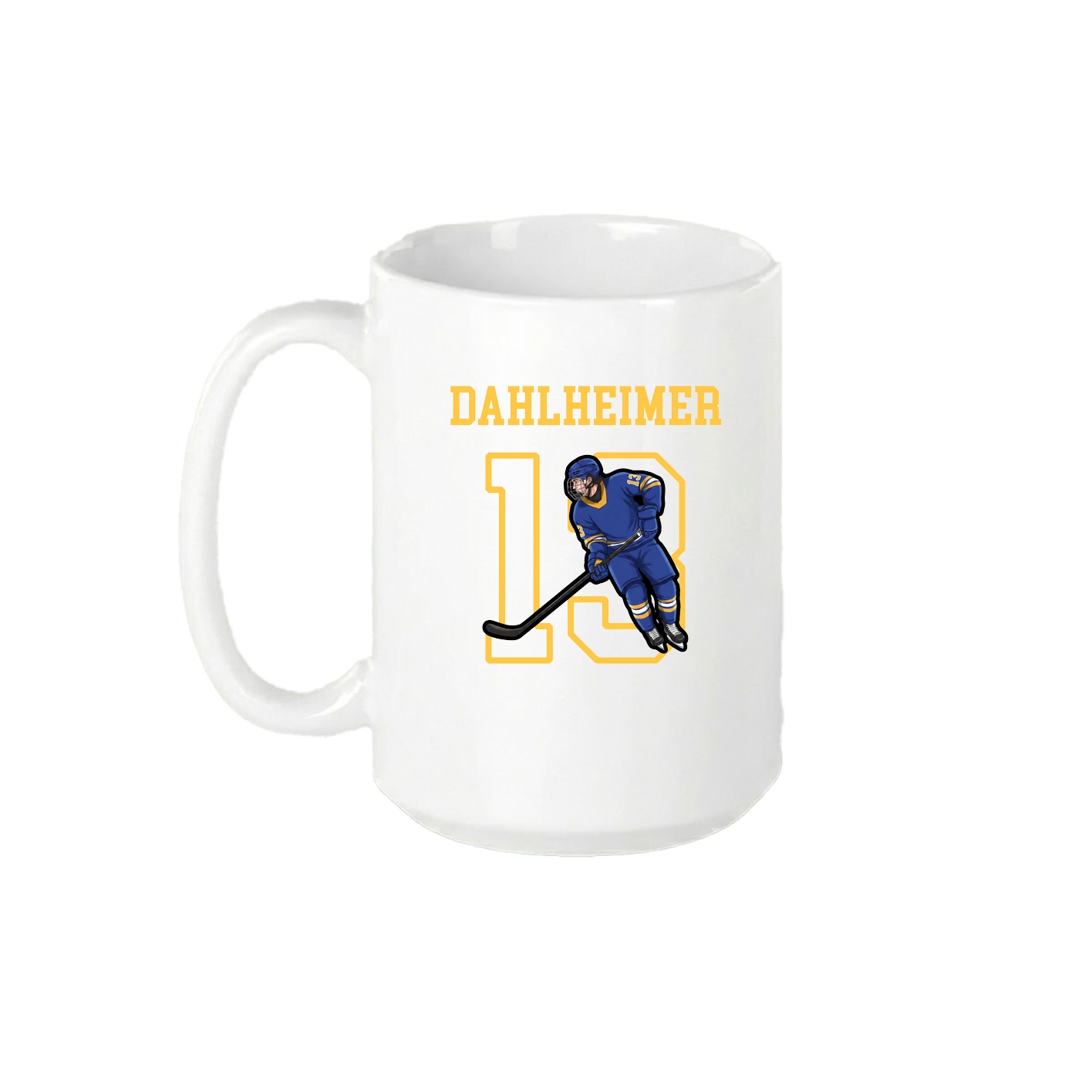 15oz Coffee Mug — Shirsey in White
