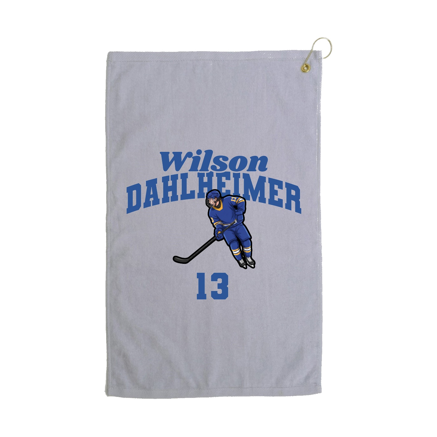 Golf Towel — Signature Arch in Grey