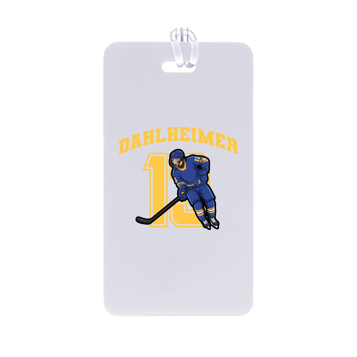 Bag Tag — Number in Classic