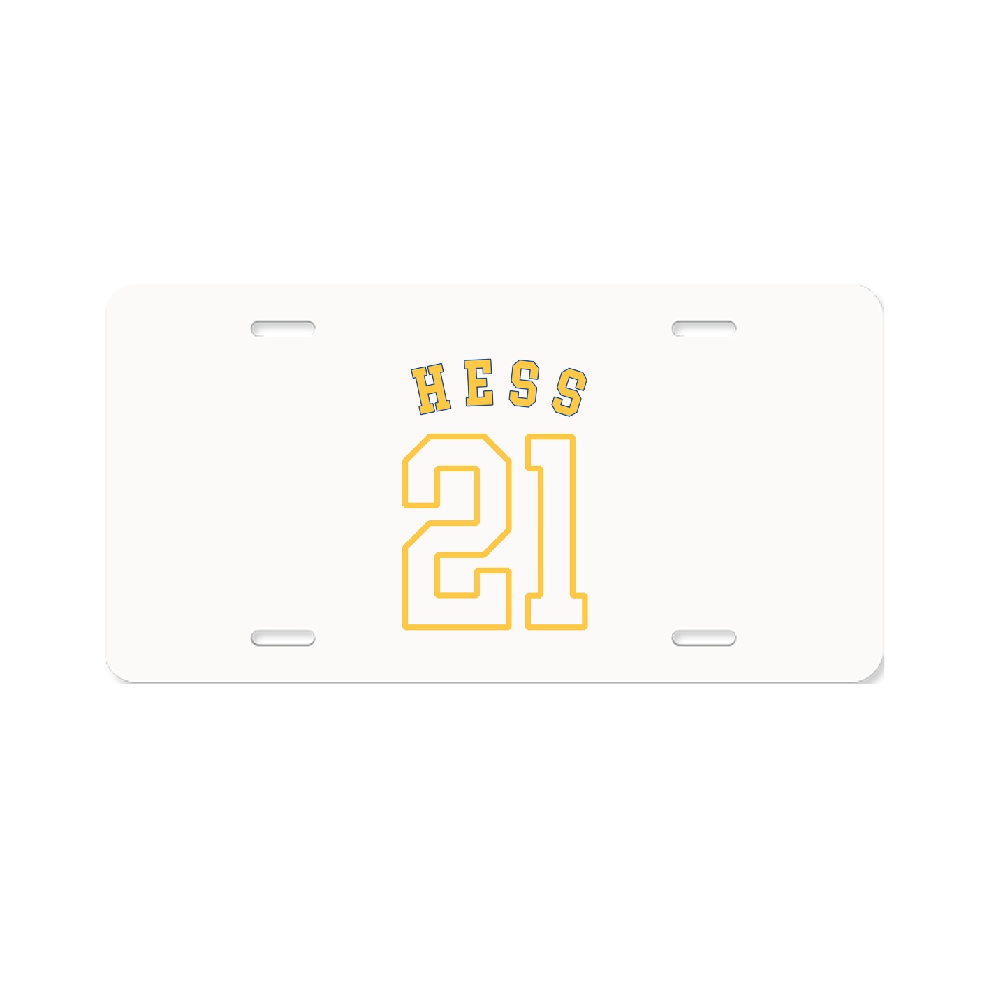 License Plate — Shirsey Arch in Classic
