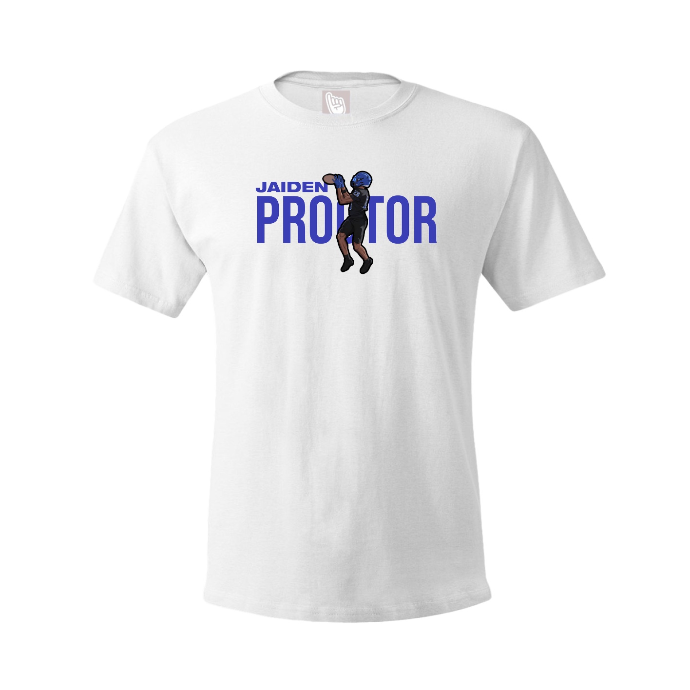 Youth Tee — Player Name in White