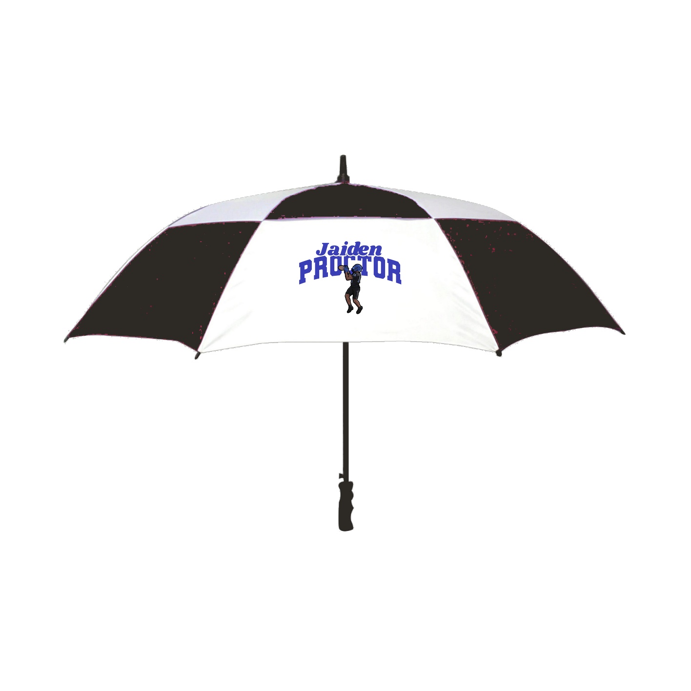 Golf Umbrella — Signature Arch in Black