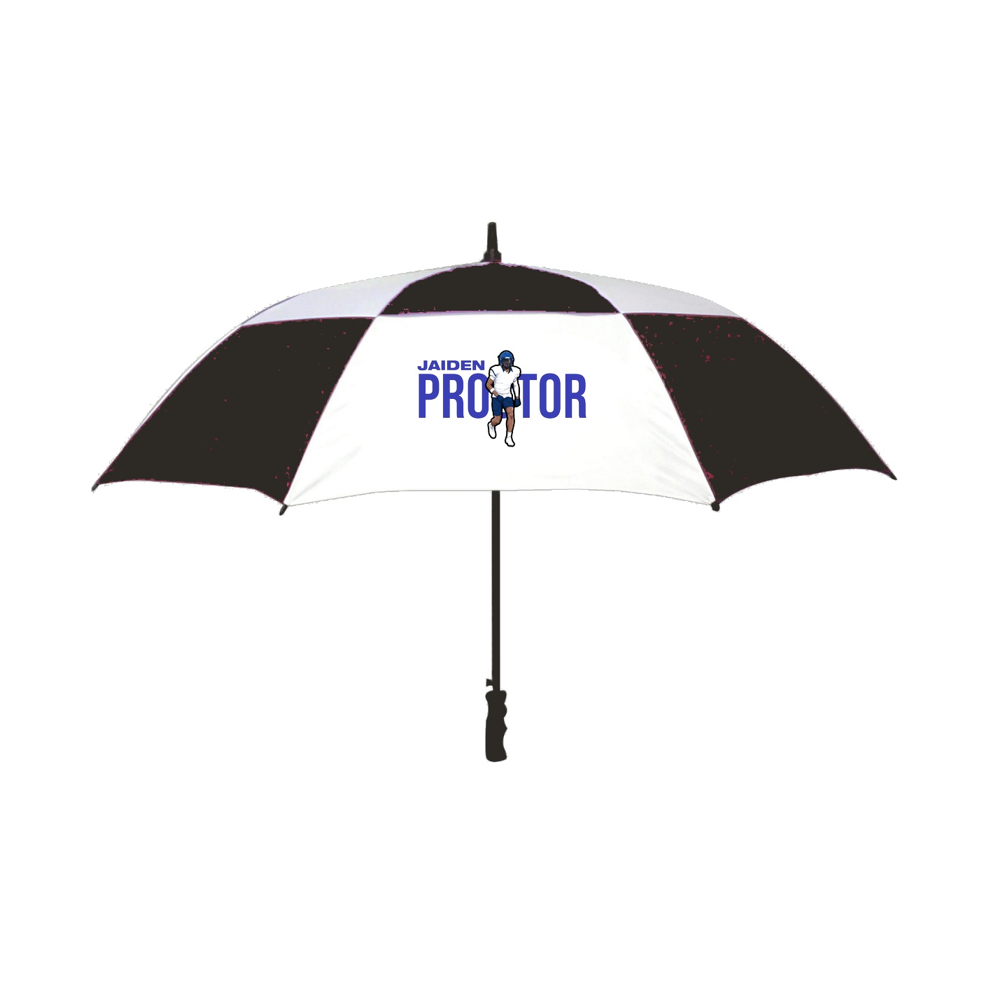 Golf Umbrella — Player Name in Black