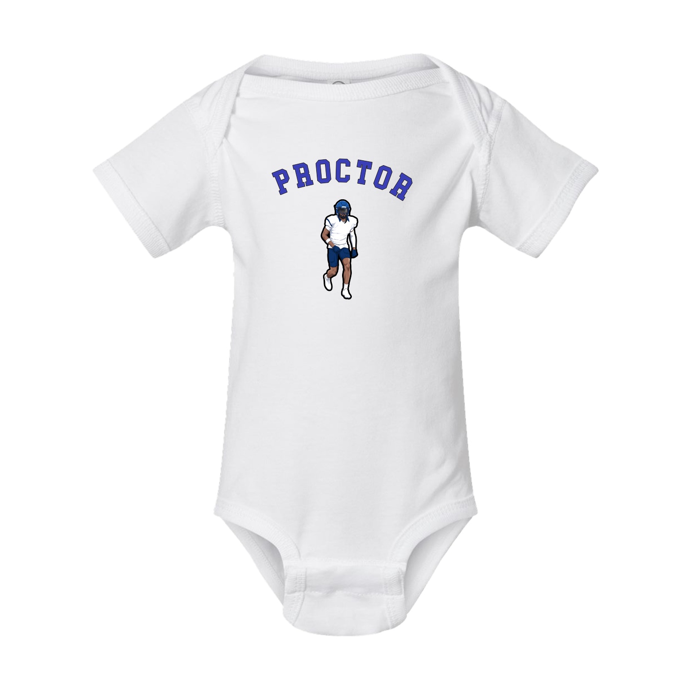 Baby Onesie — Shirsey Arch in White