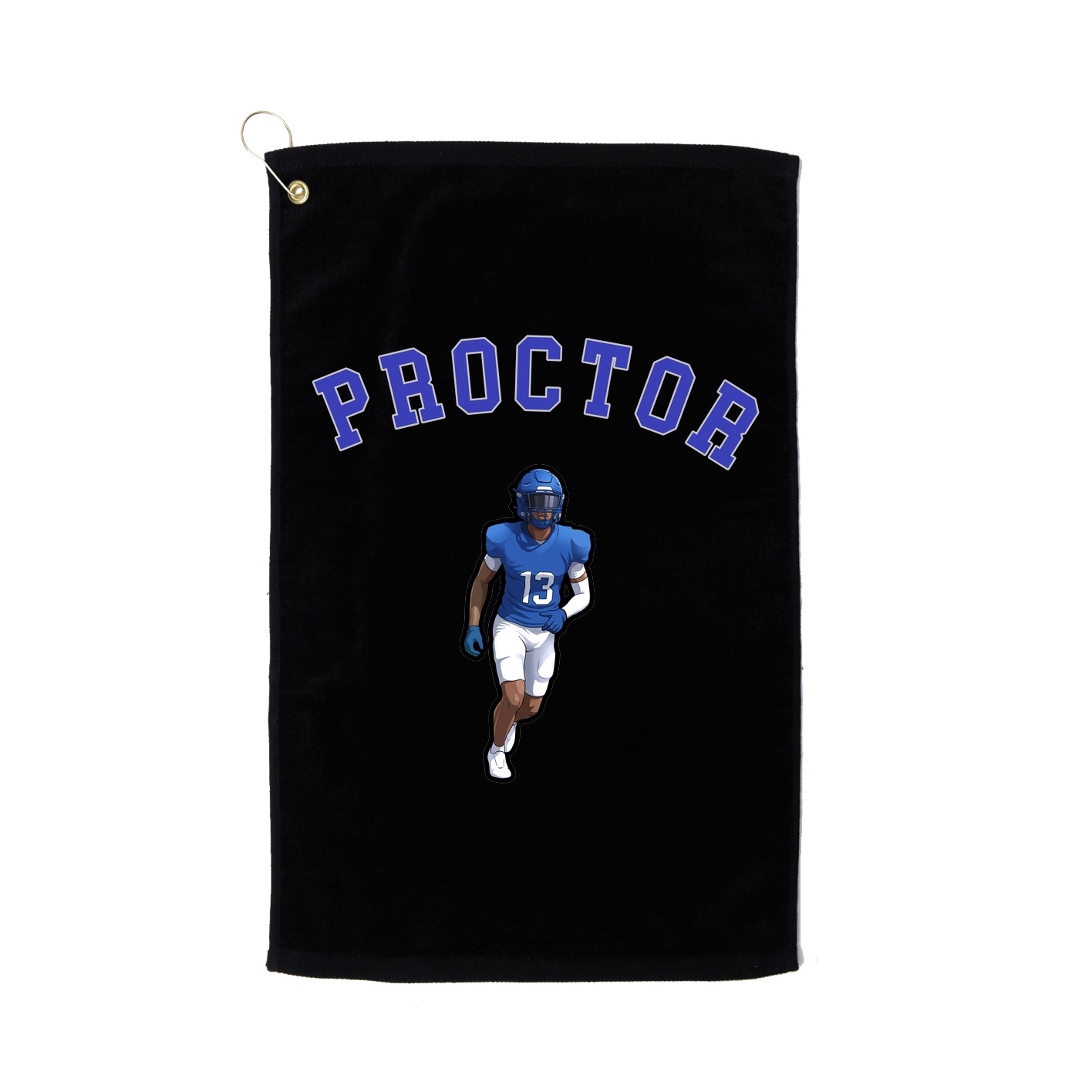 Golf Towel — Shirsey Arch in Black