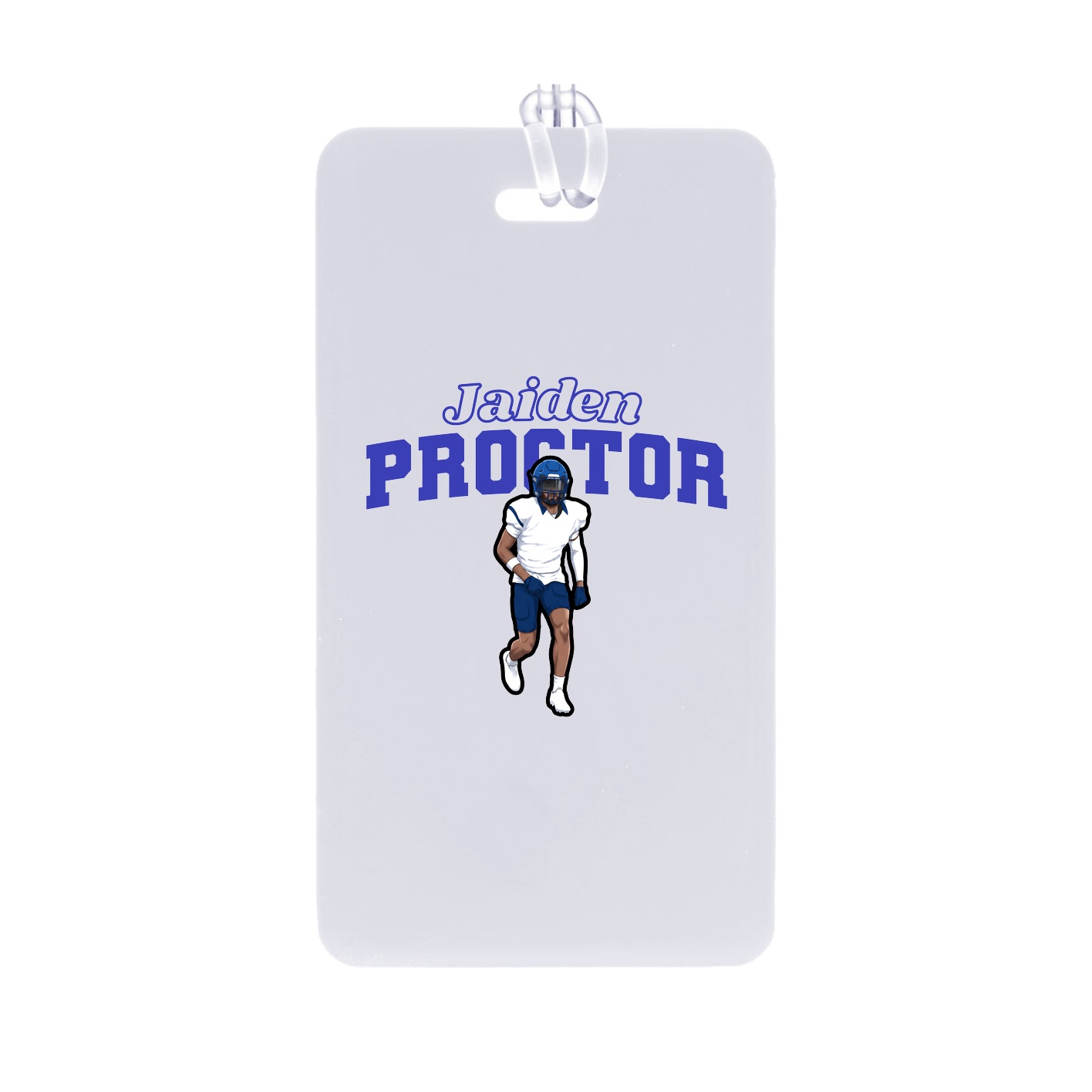 Bag Tag — Name Arch in Classic