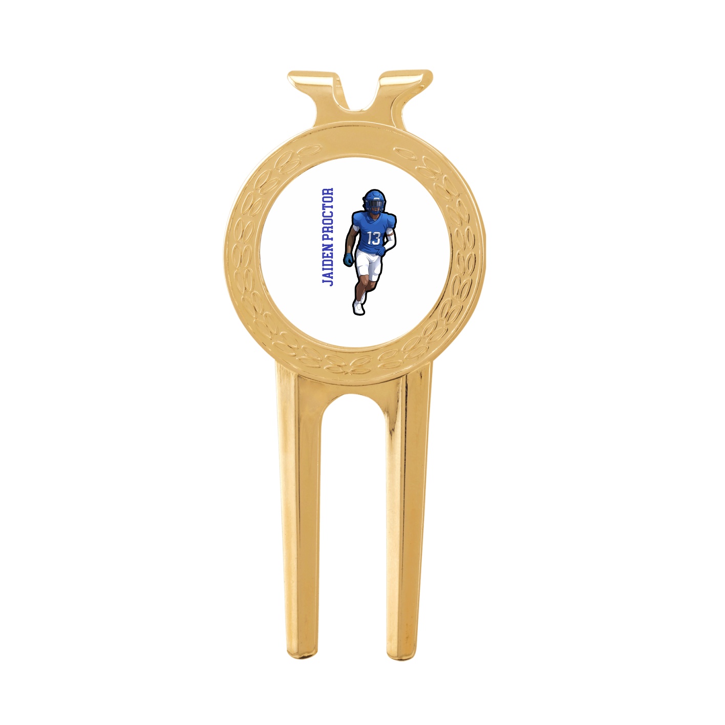 Divot Tool with Ball Marker — Name Vertical in Classic