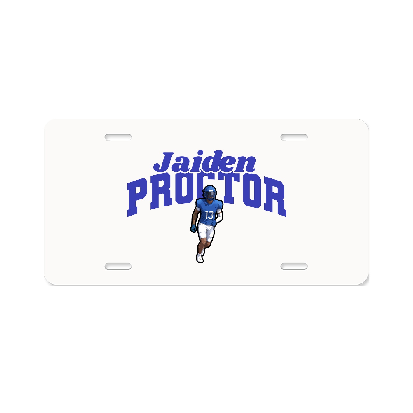 License Plate — Signature Arch in Classic