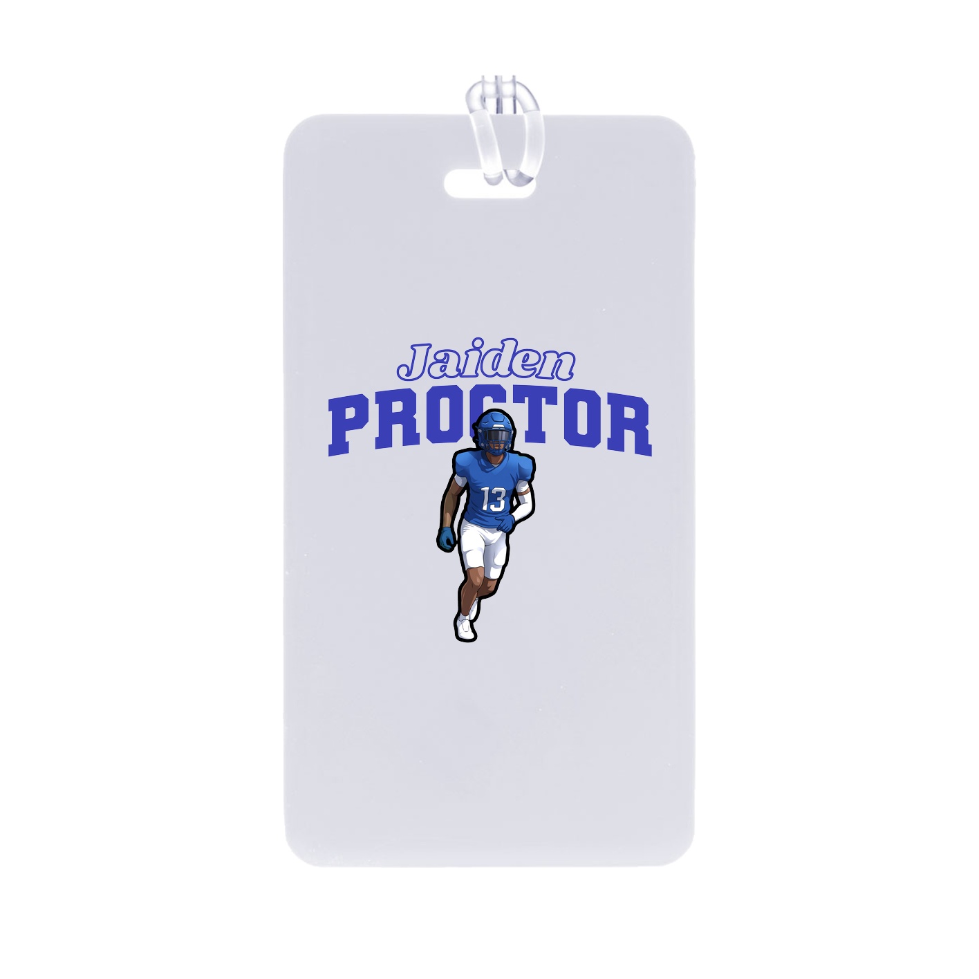 Bag Tag — Name Arch in Classic