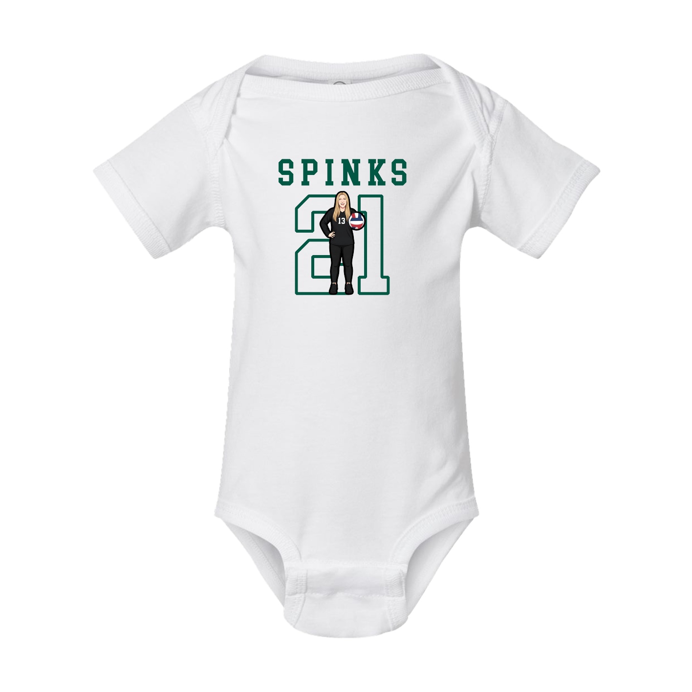 Baby Onesie — Shirsey in White