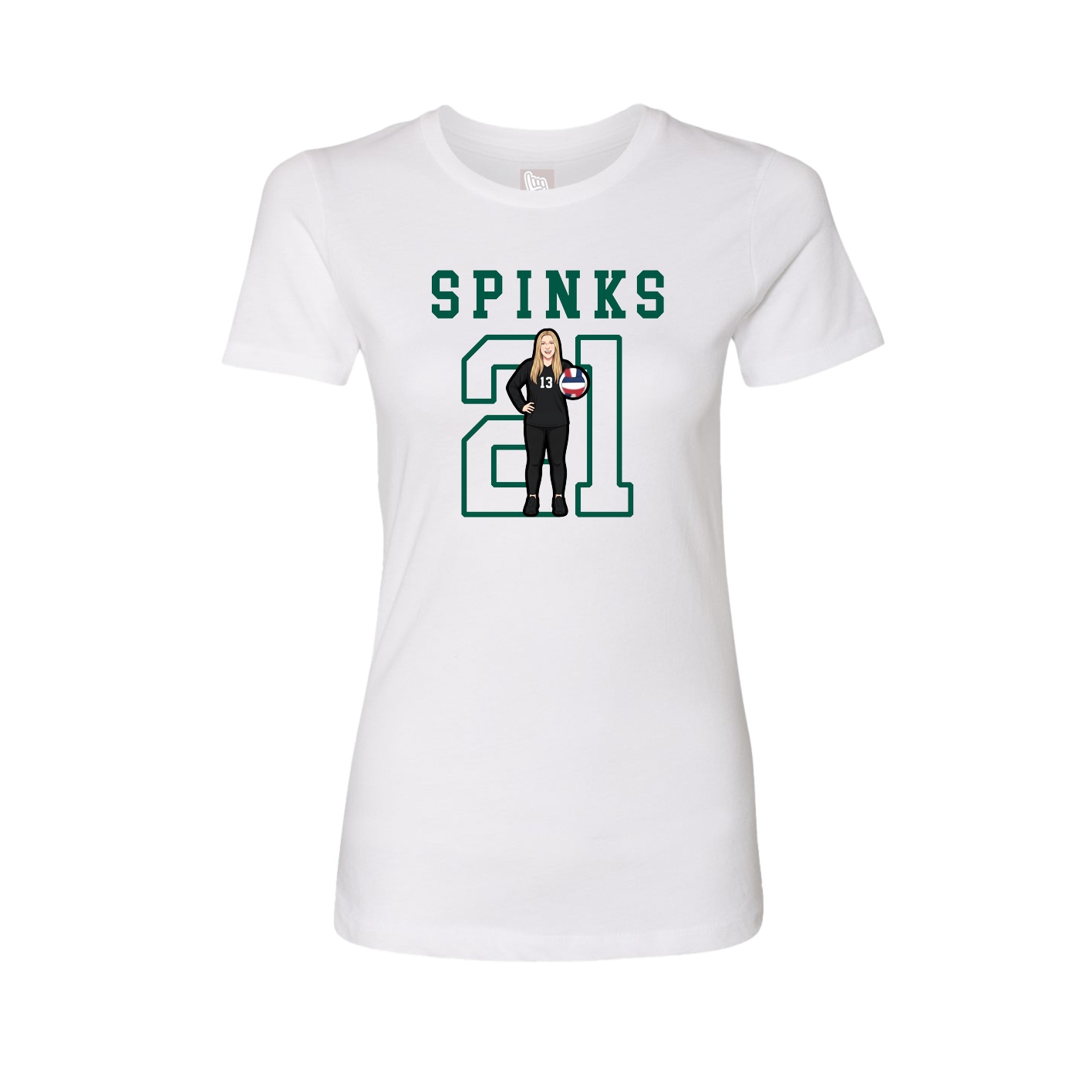 Fitted Women's Tee — Shirsey in White