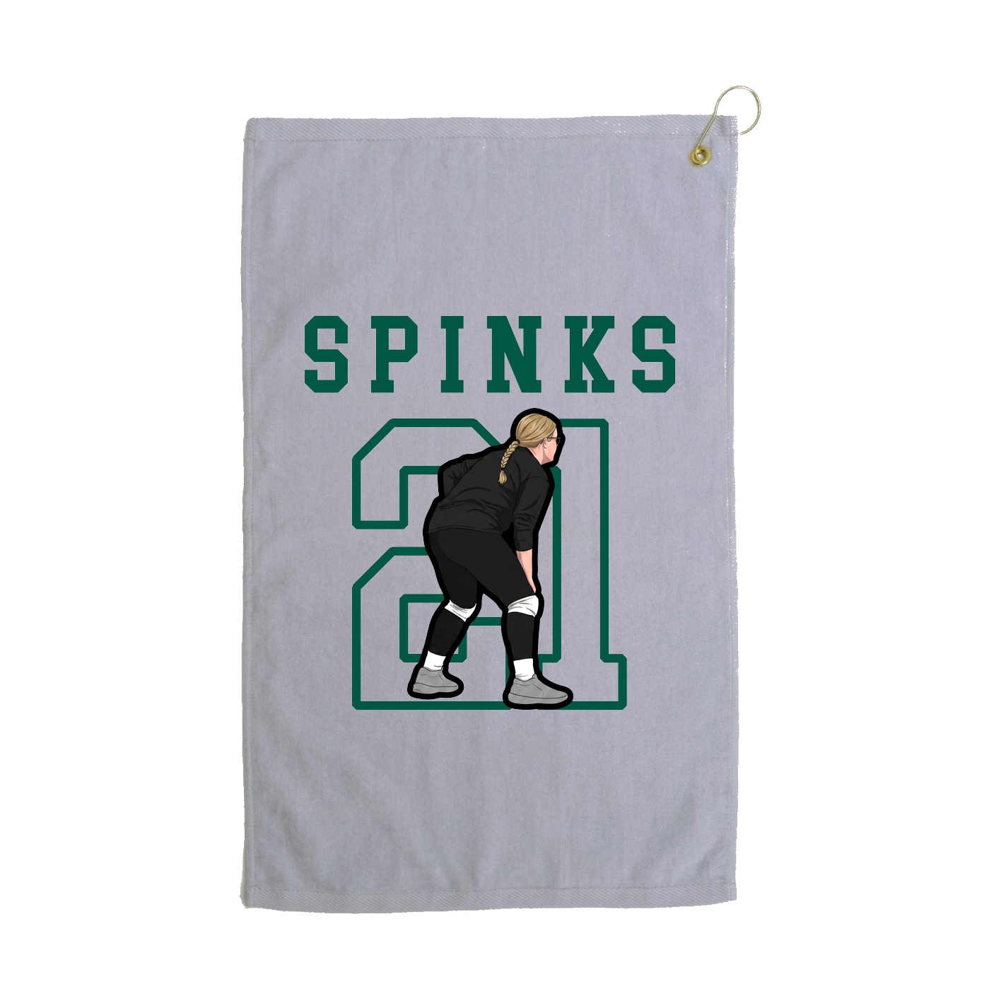 Golf Towel — Shirsey in Grey