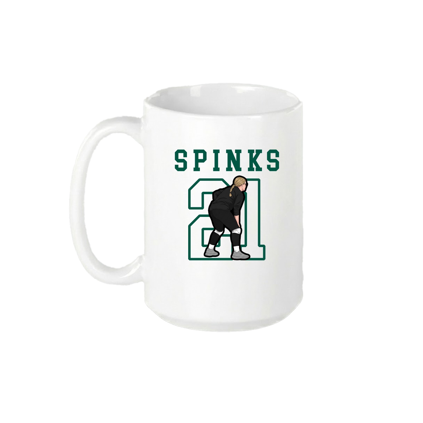 15oz Coffee Mug — Shirsey in White