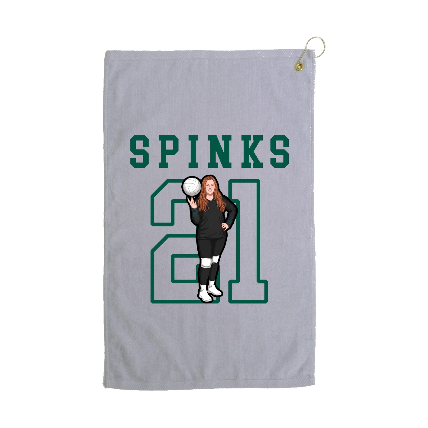 Golf Towel — Shirsey in Grey
