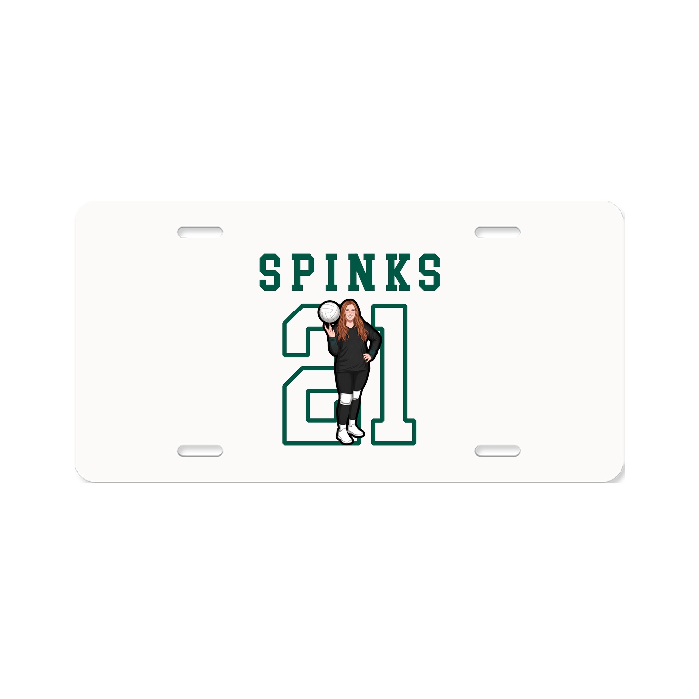 License Plate — Shirsey in Classic