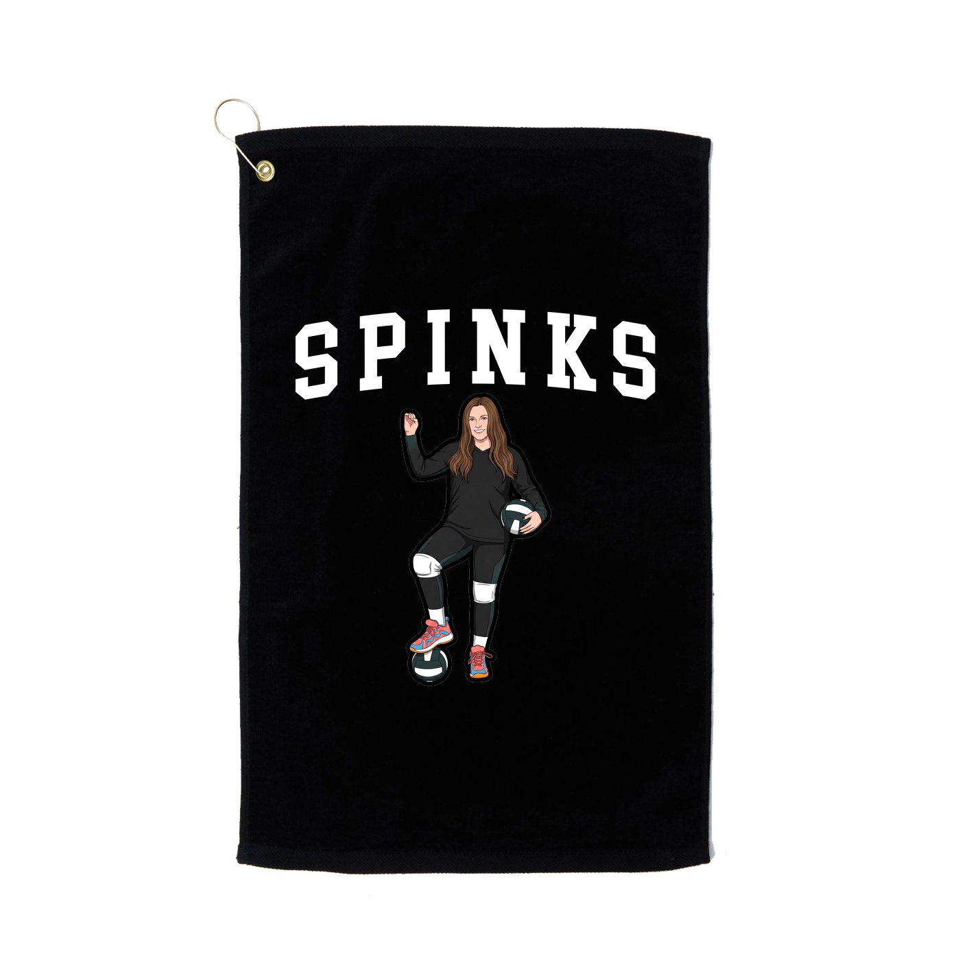 Terry Velour Golf Towel
