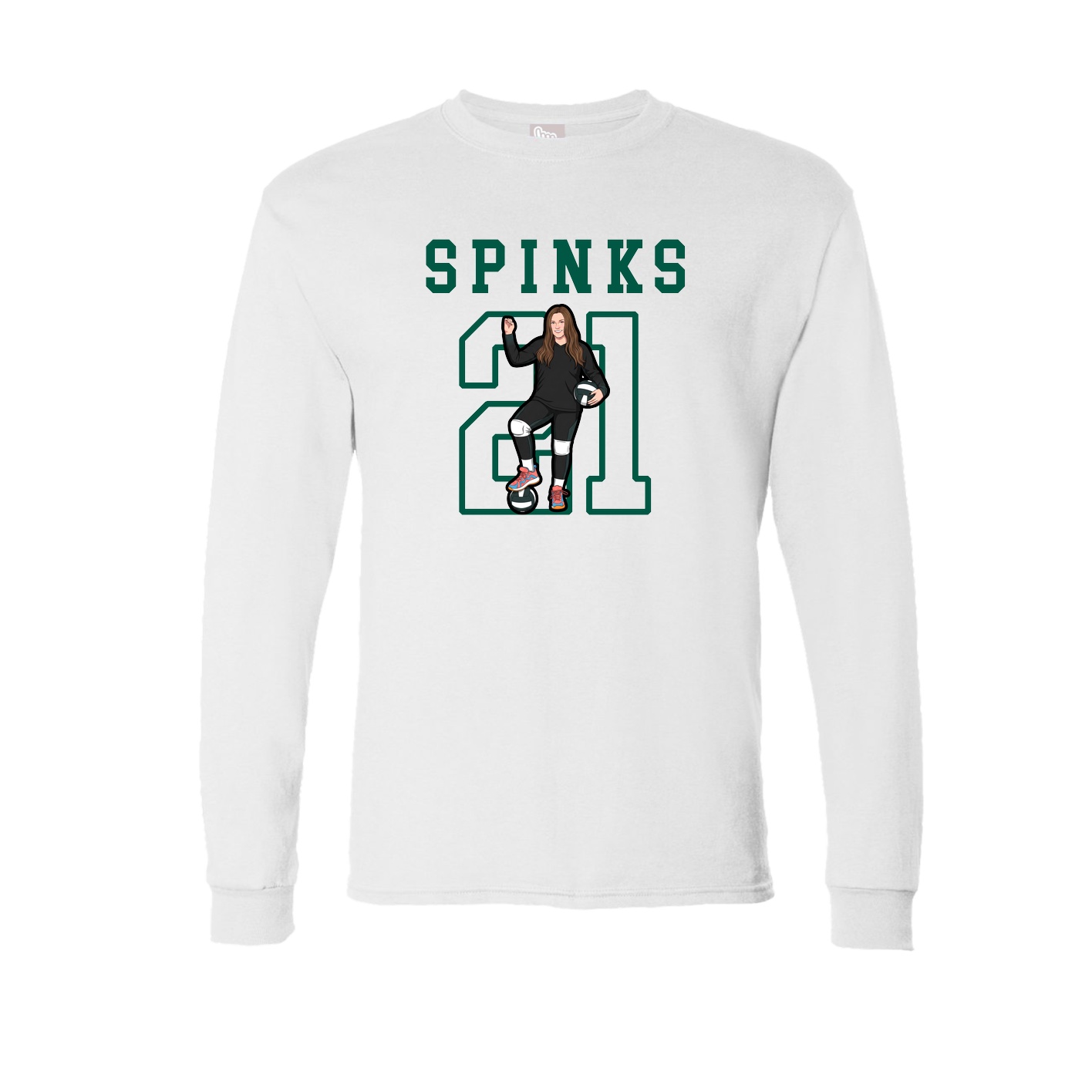 Long Sleeve Tee — Shirsey in White
