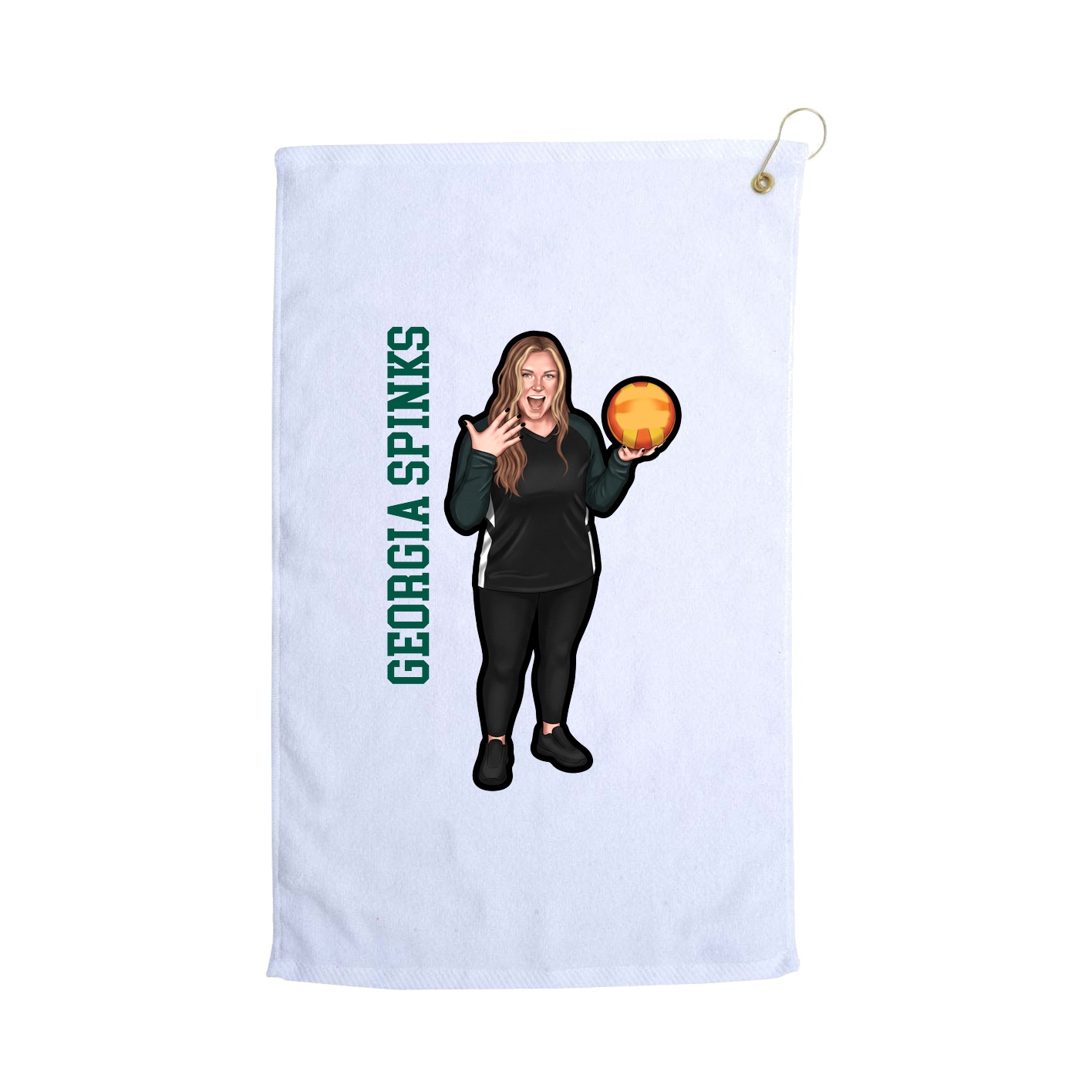 Terry Velour Golf Towel