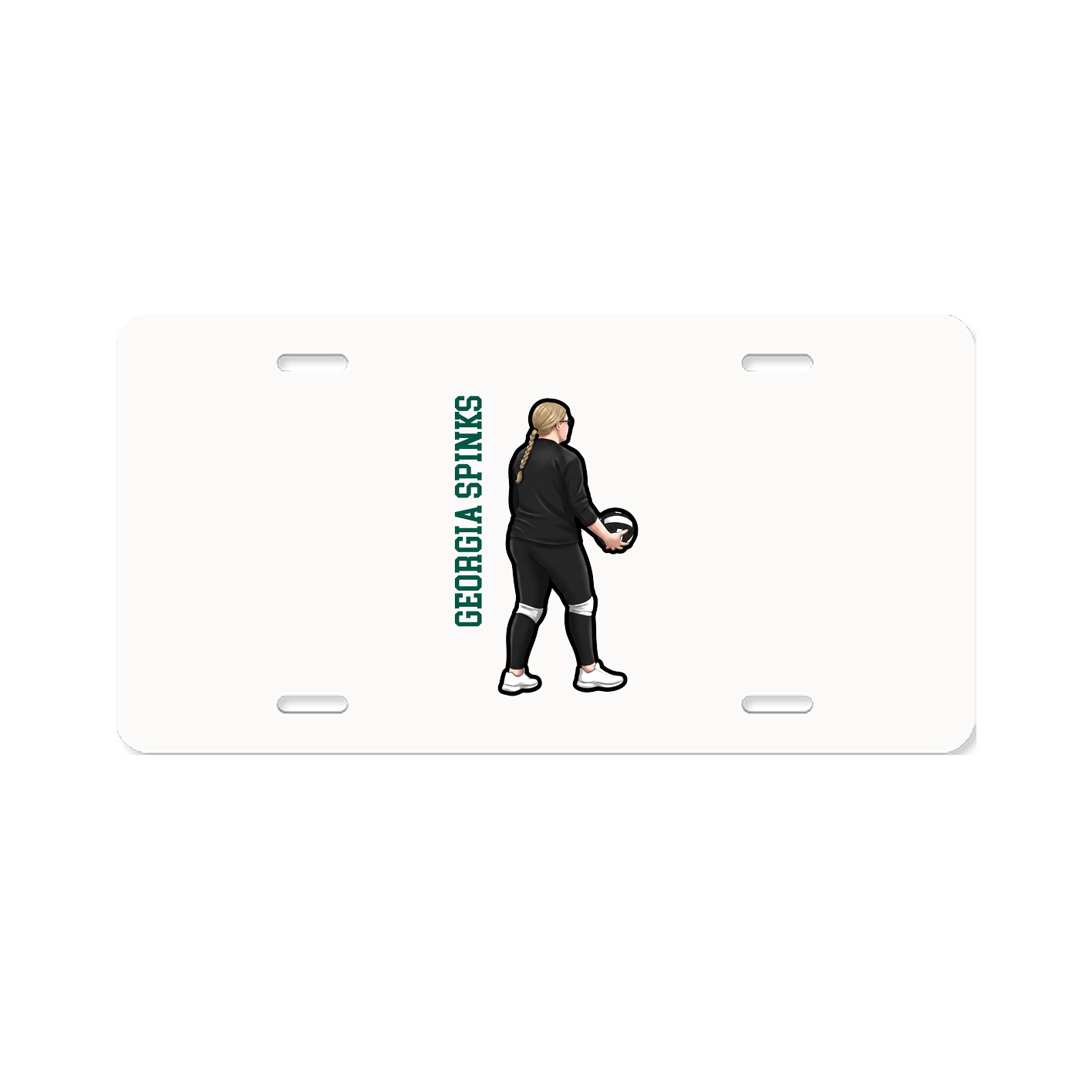 Aluminum License Plate