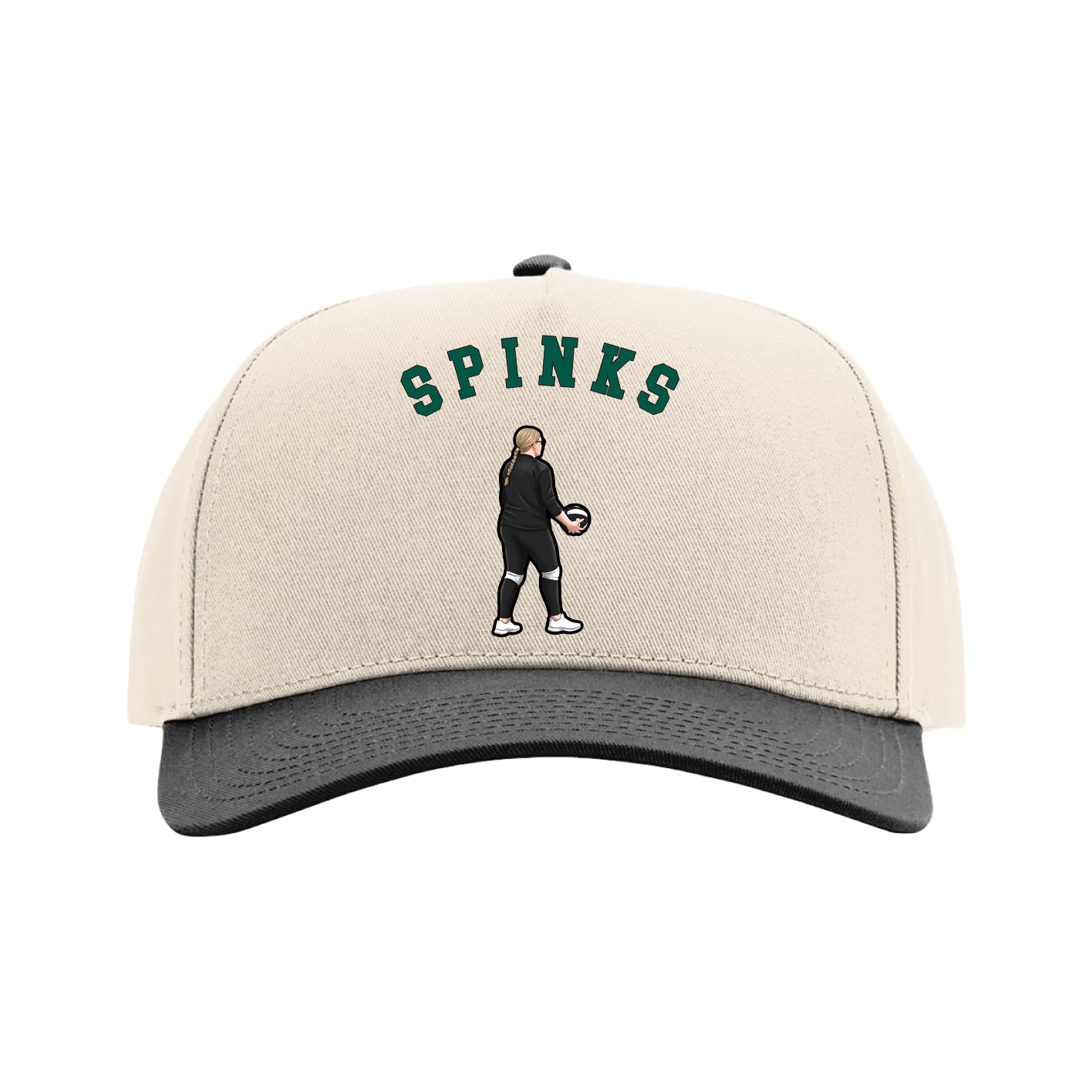 Full Fabric Five-Panel Champ Cap
