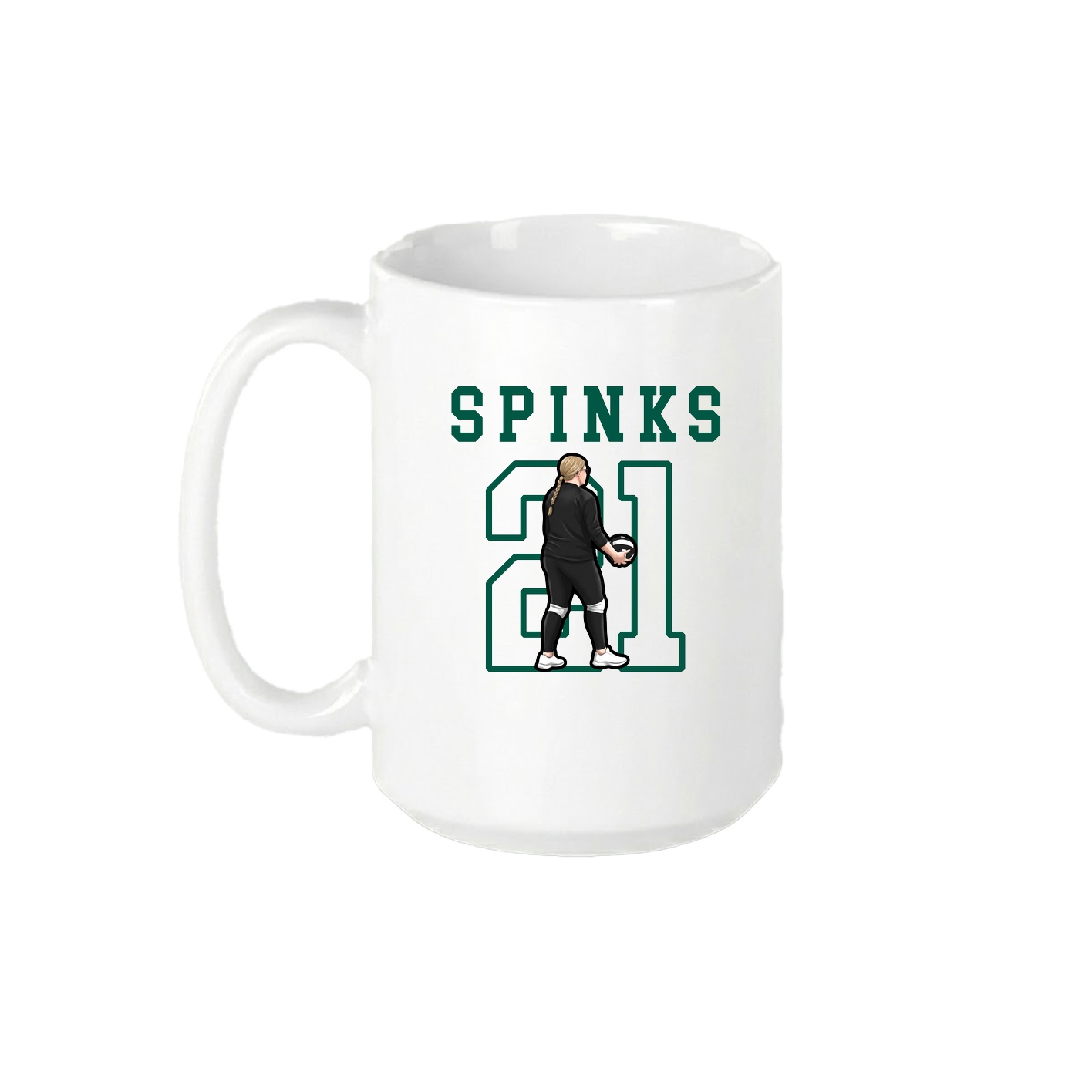 15oz Coffee Mug — Shirsey in White
