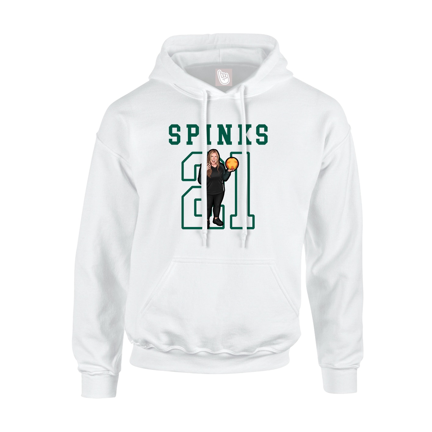 Youth Hoodie — Shirsey in White