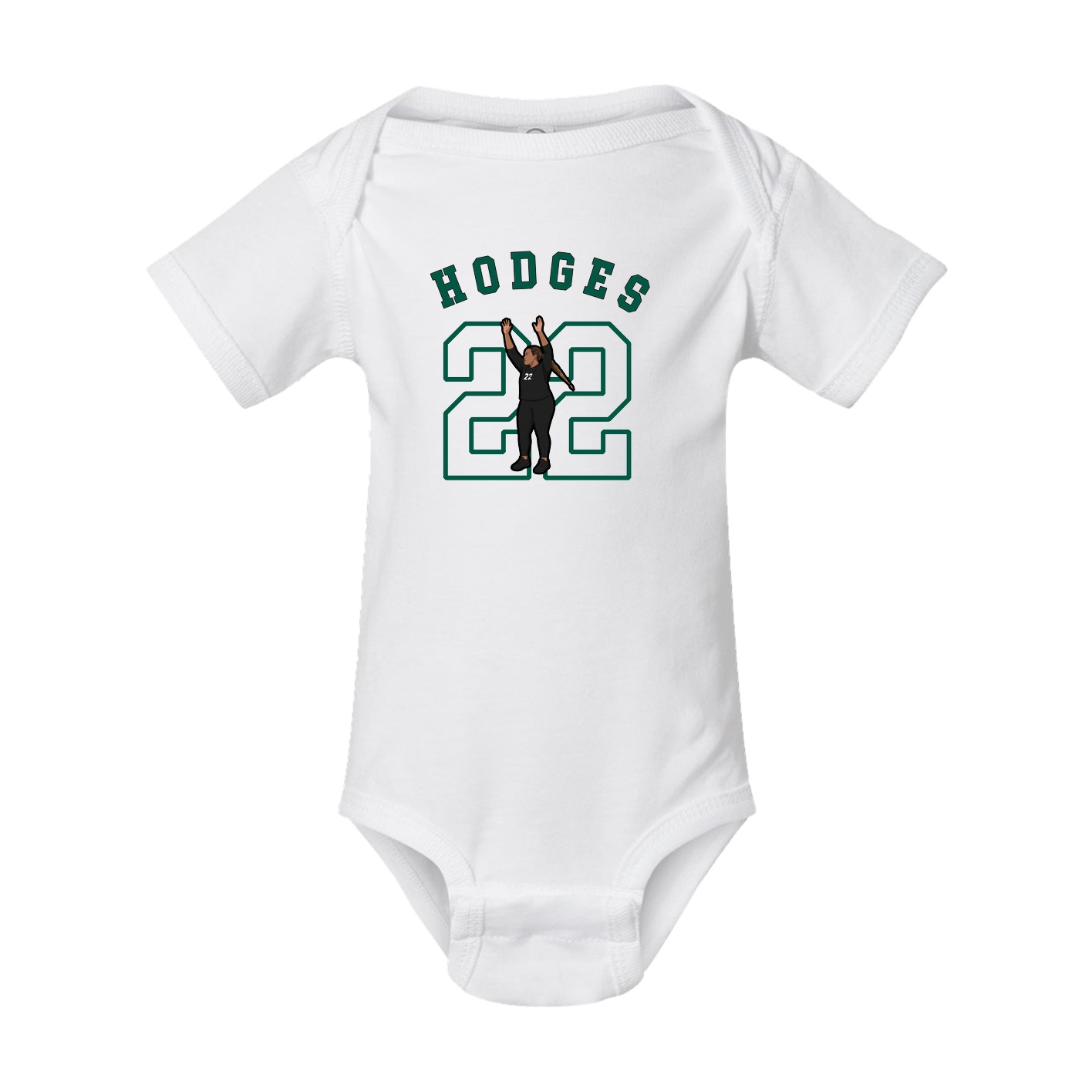 Baby Onesie — Shirsey Arch in White
