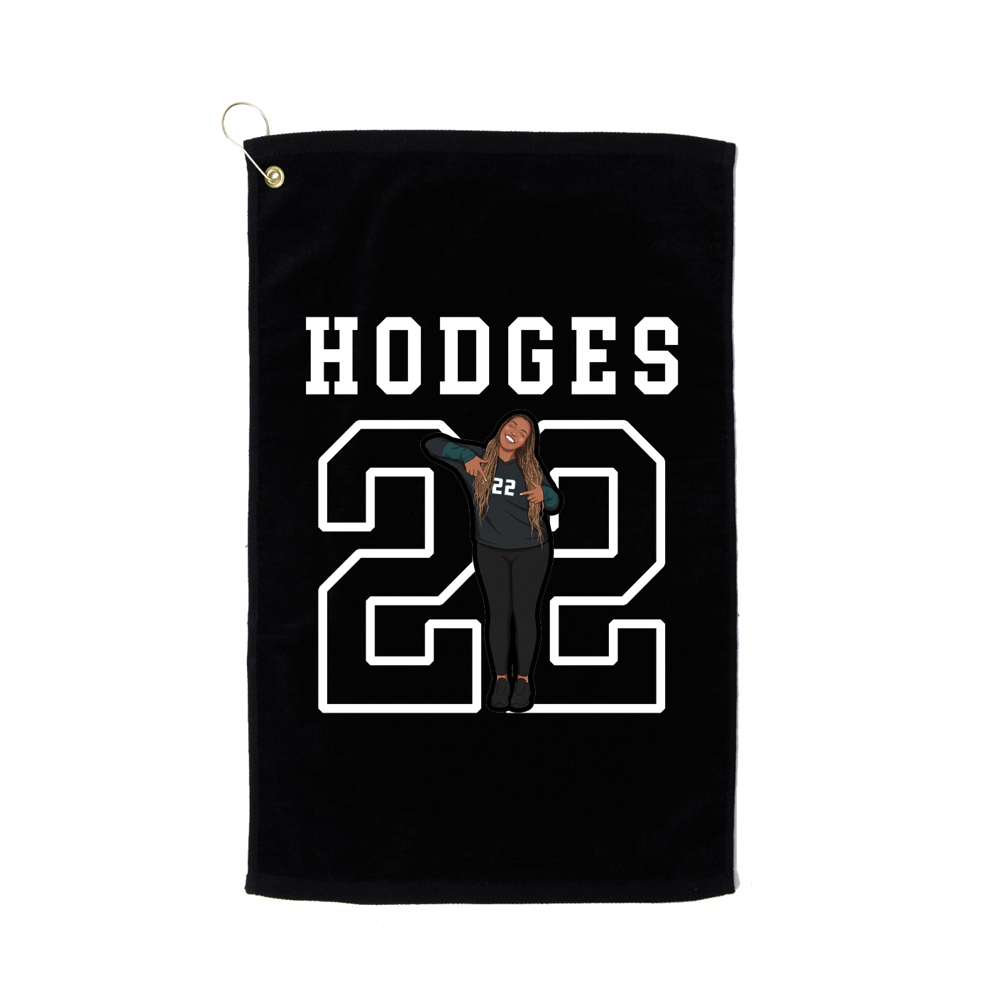 Golf Towel — Shirsey in Black