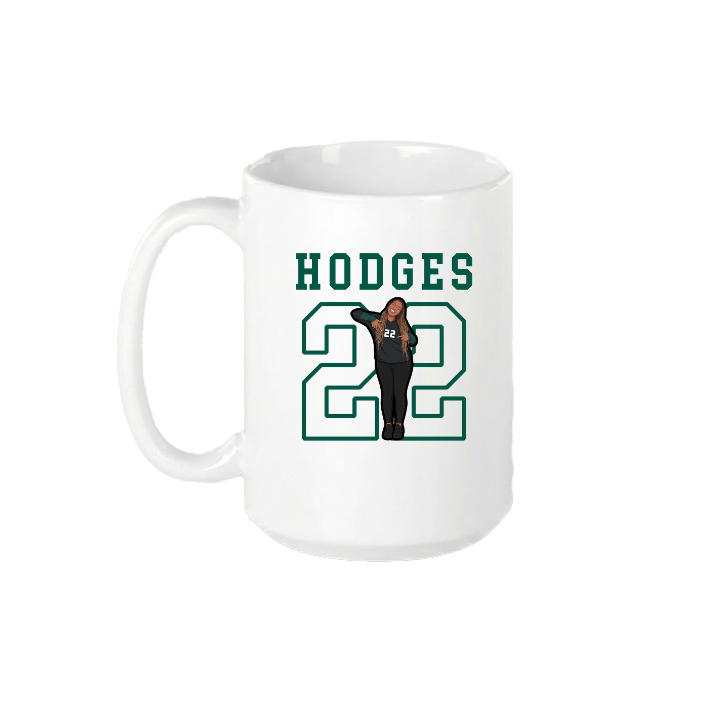 15oz Coffee Mug — Shirsey in White
