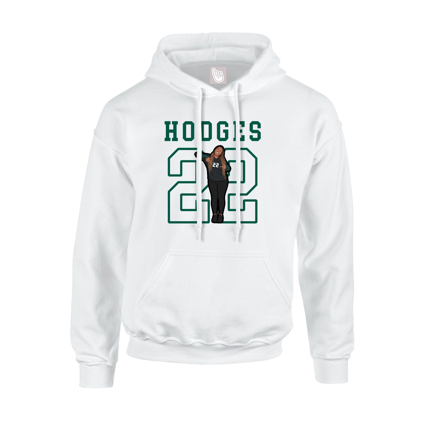 Youth Hoodie — Shirsey in White