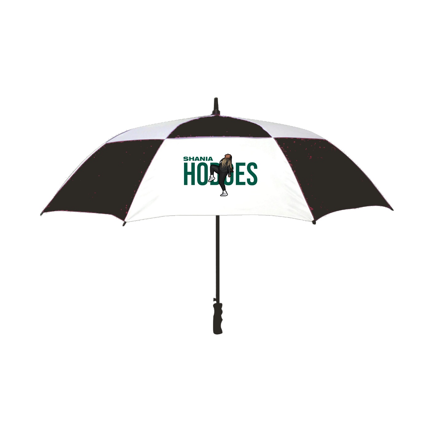 Golf Umbrella — Player Name in Black