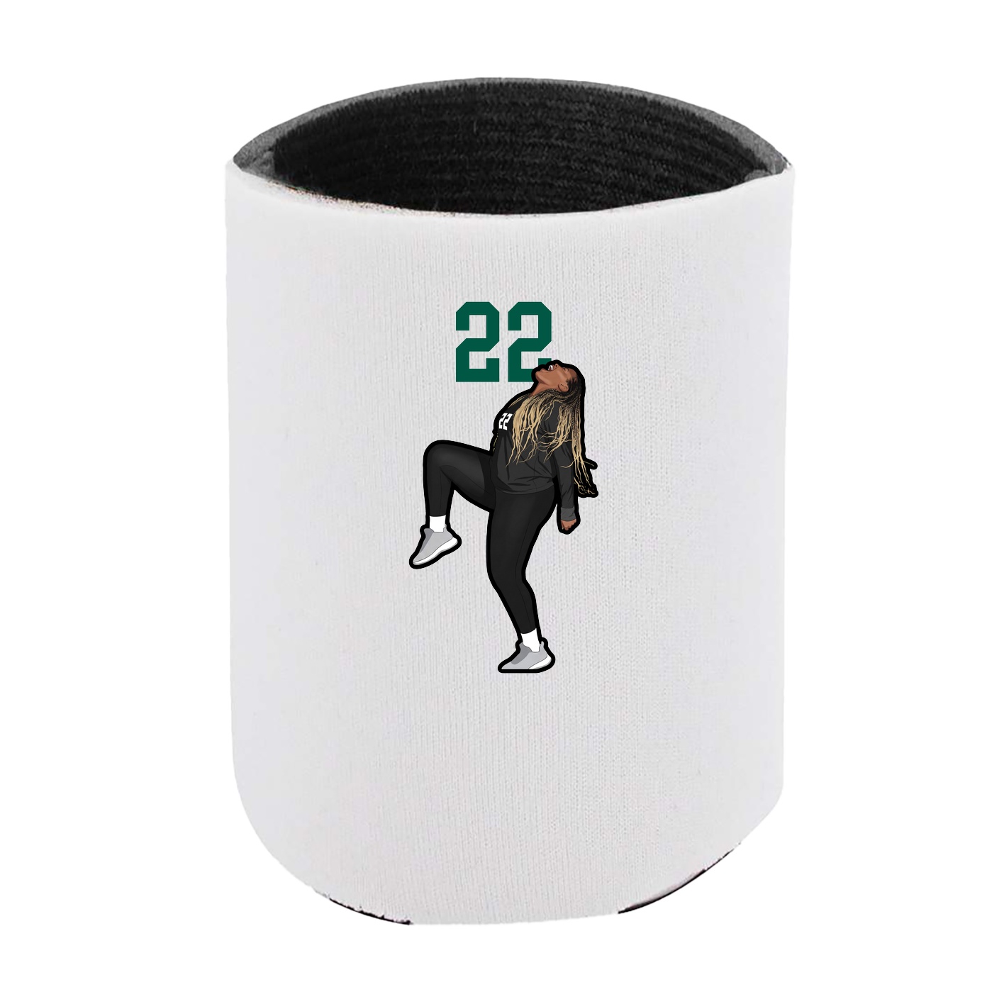 Can Holder — Number Top in White
