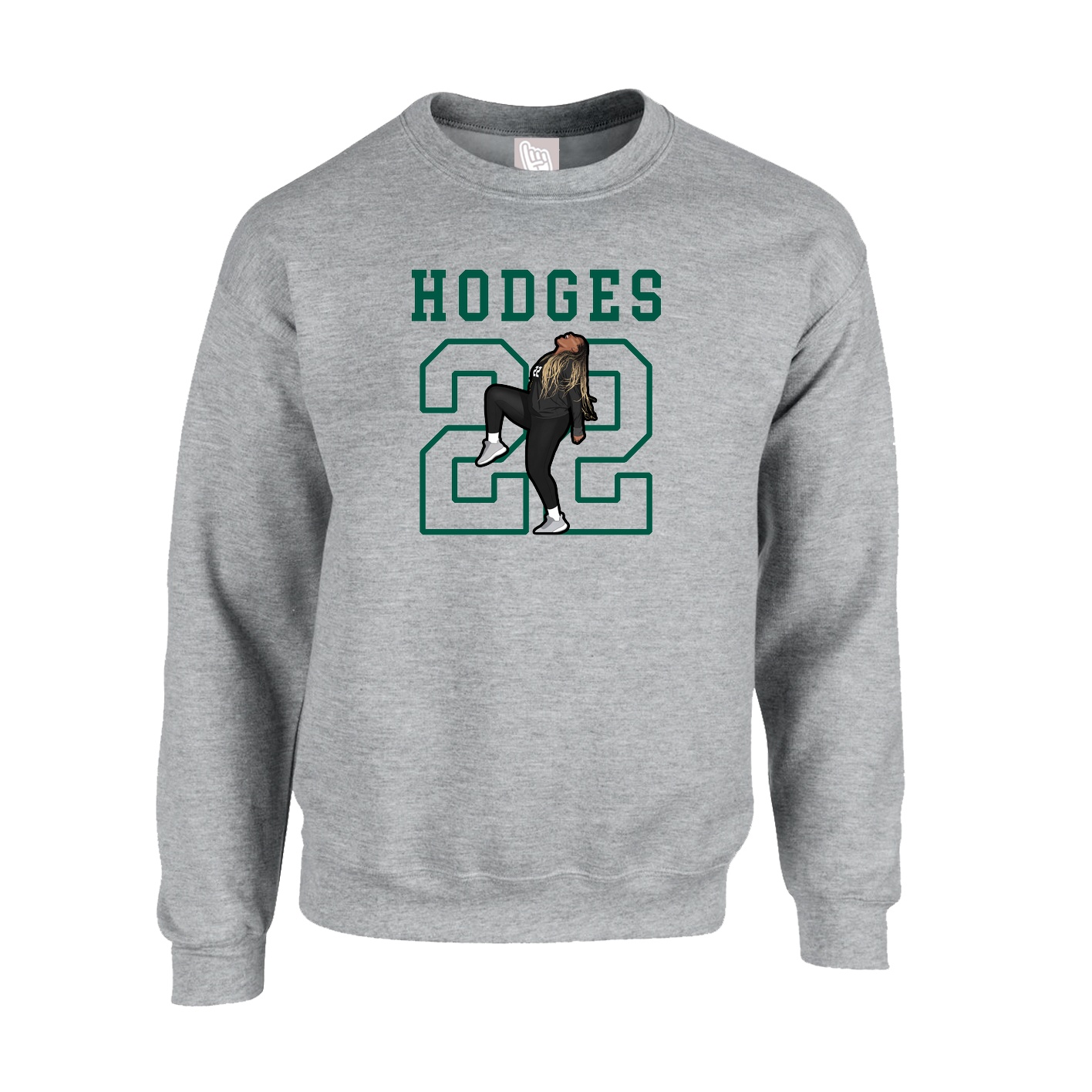 Fleece Crew — Shirsey in Grey