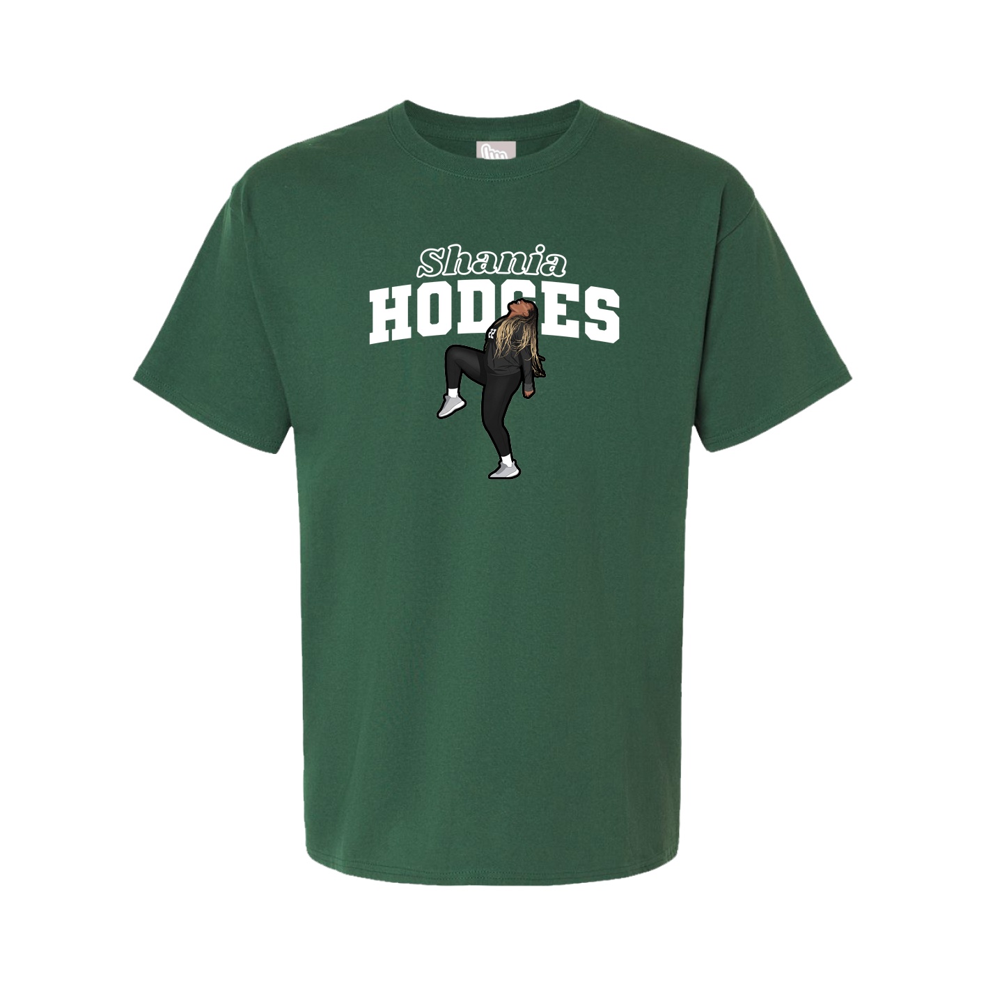 Tee — Name Arch in Green