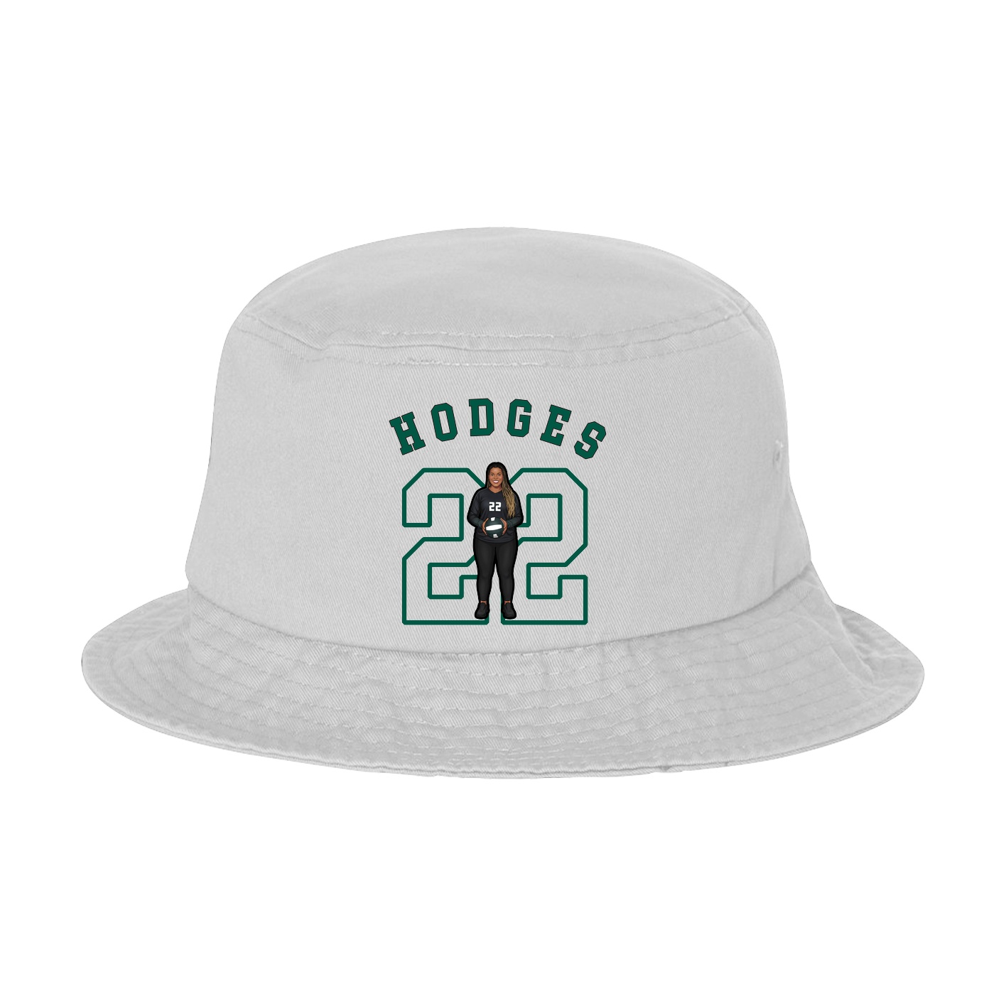 Bucket Cap — Shirsey Arch in White