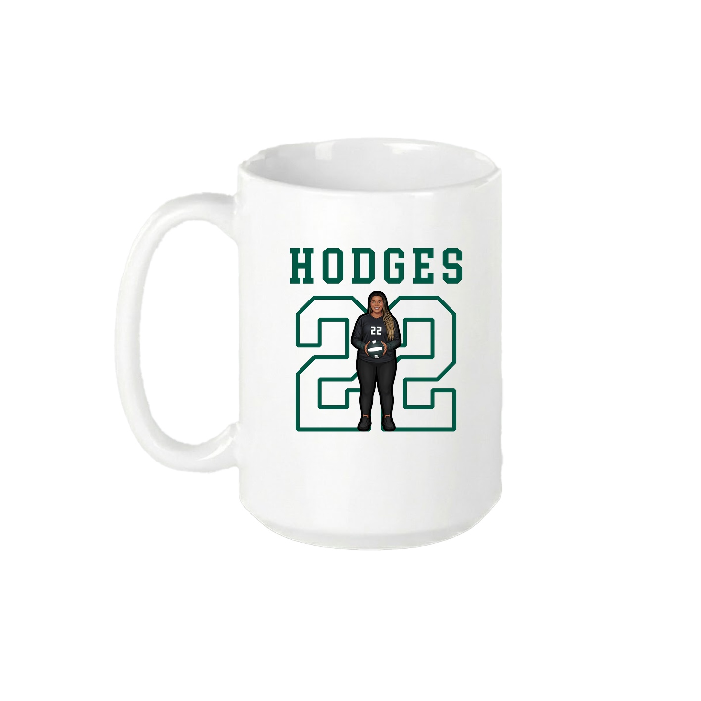 15oz Coffee Mug — Shirsey in White