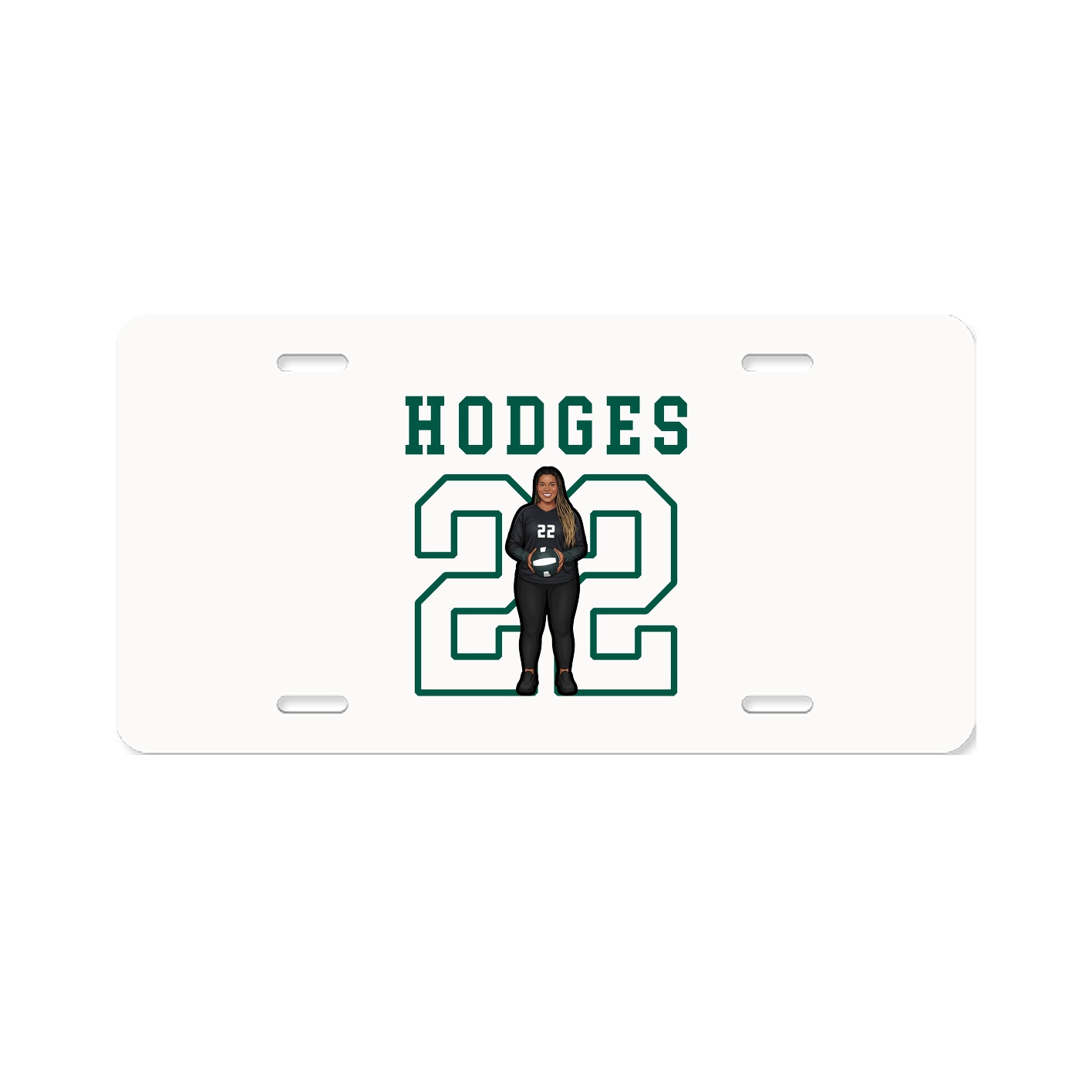 License Plate — Shirsey in Classic