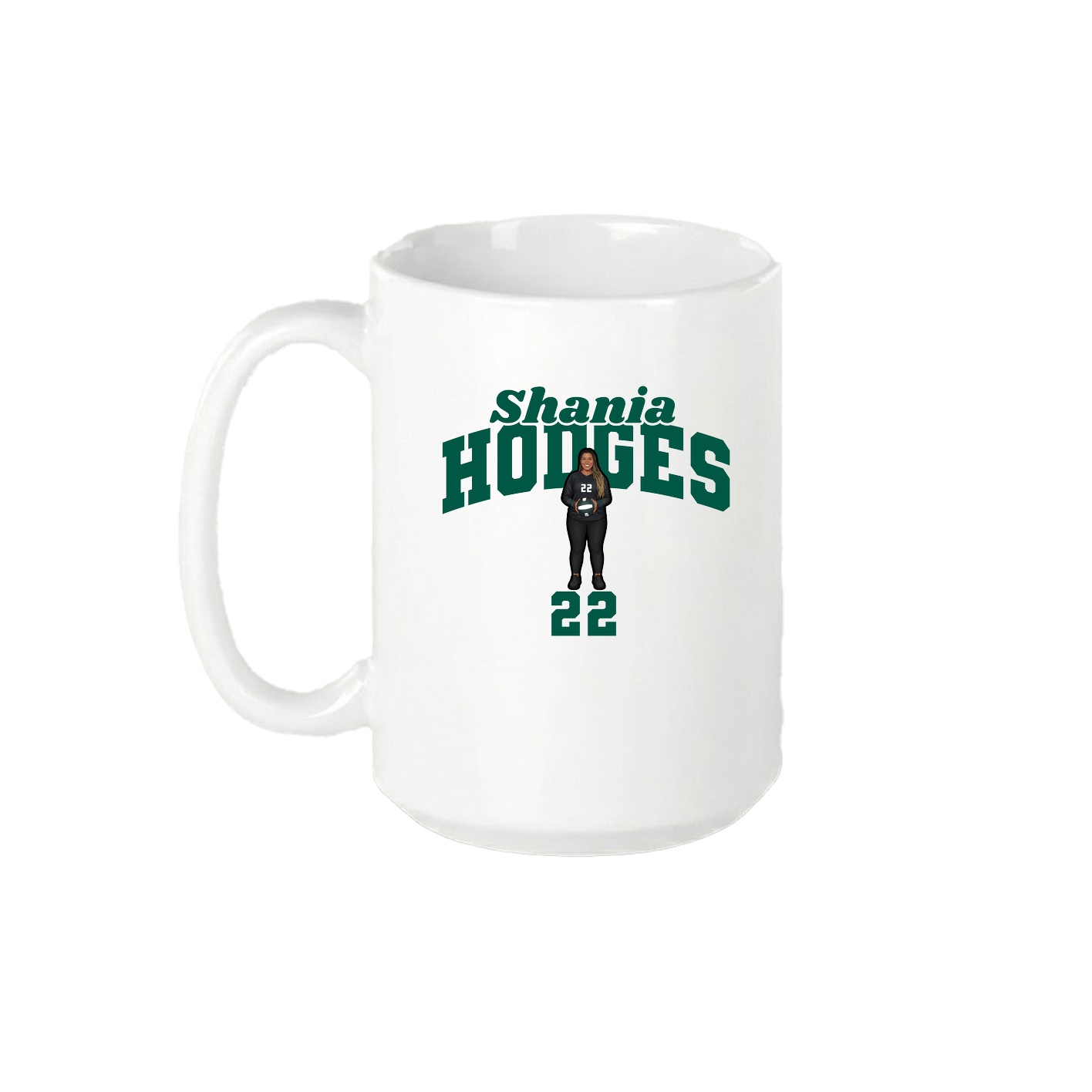 15oz Coffee Mug — Signature Arch in White