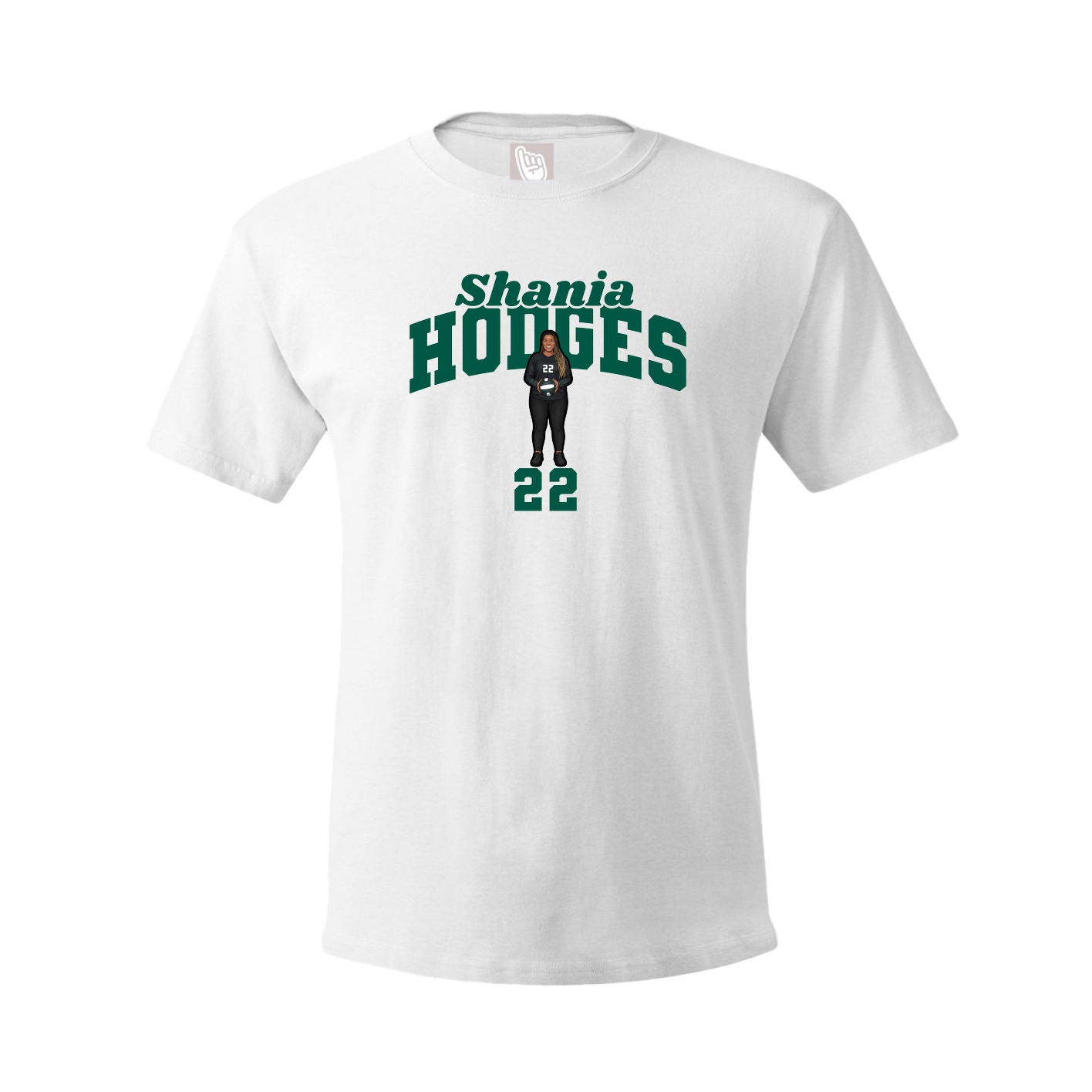 Youth Tee — Signature Arch in White