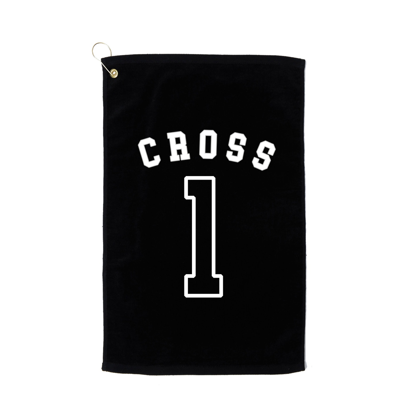 Golf Towel — Shirsey Arch in Black