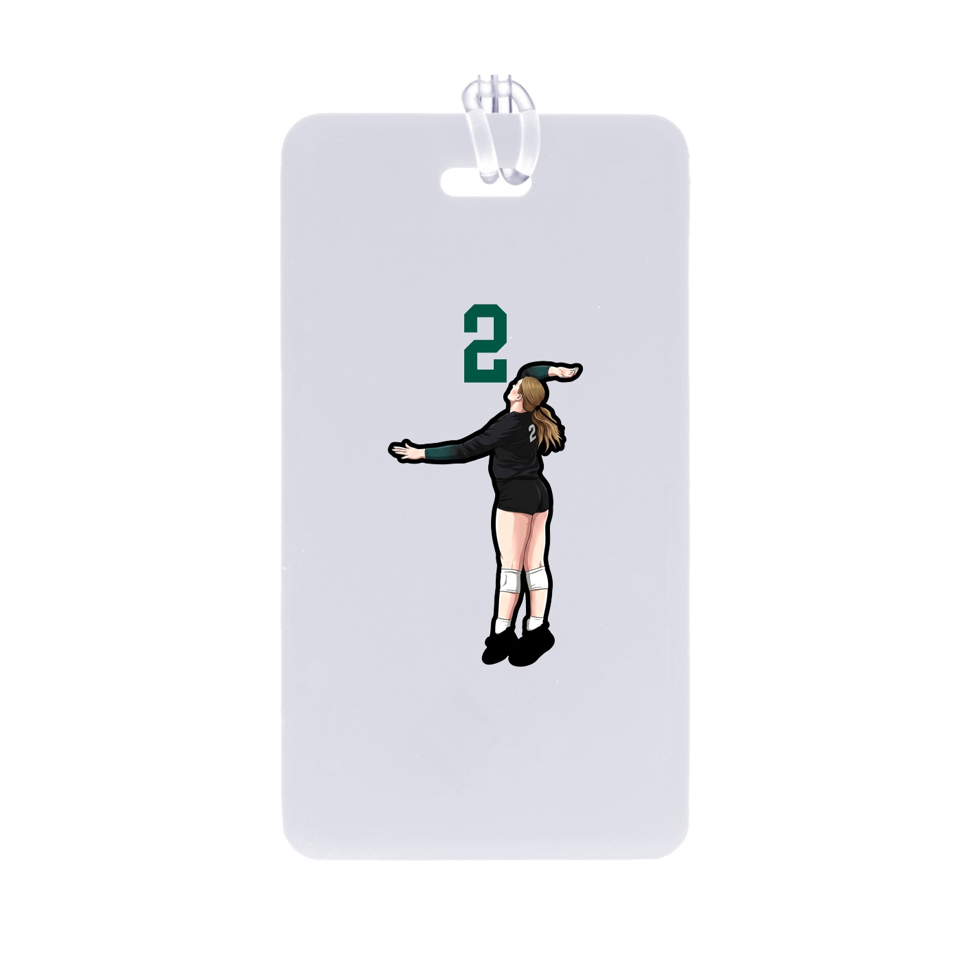 Bag Tag — Number Top in Classic