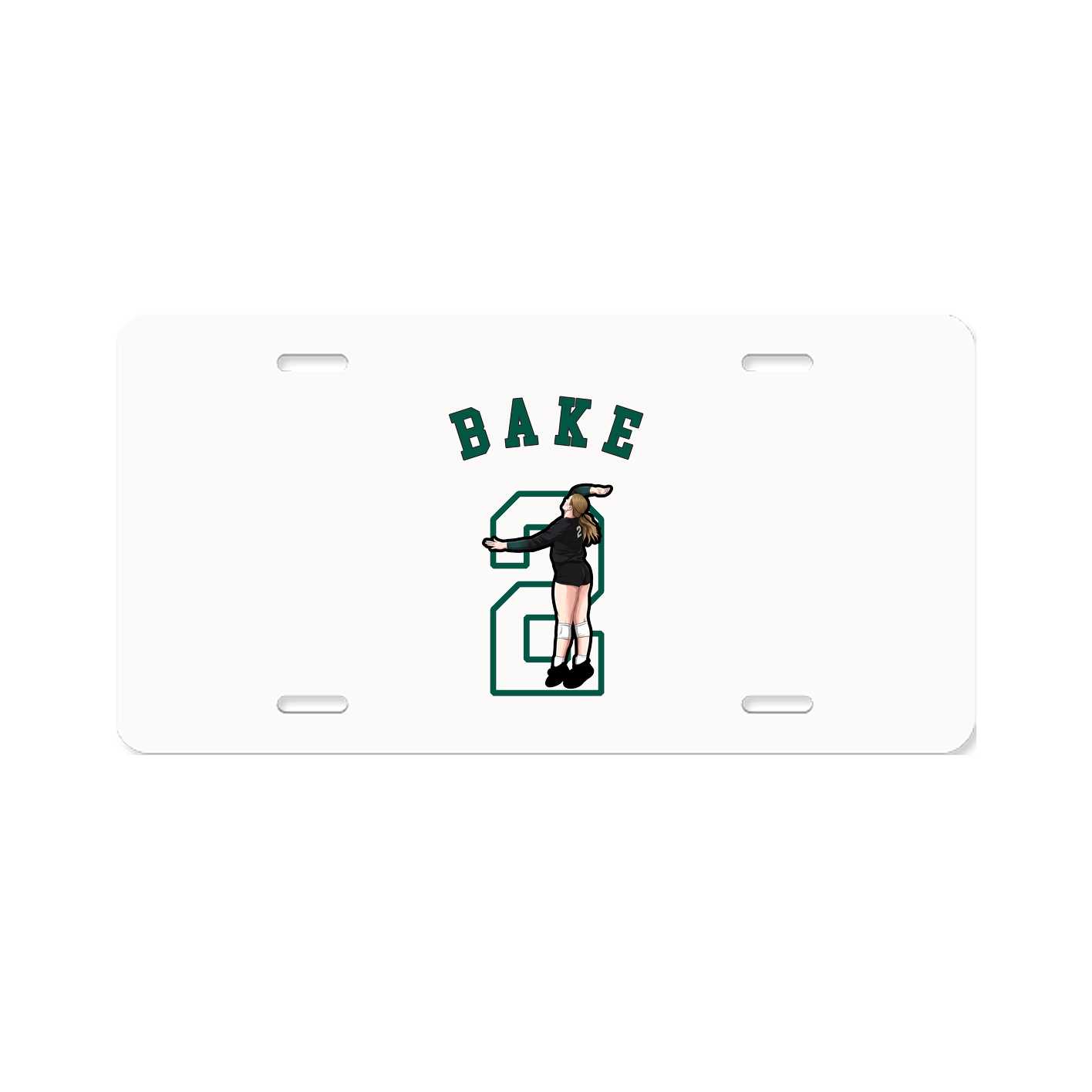 License Plate — Shirsey Arch in Classic